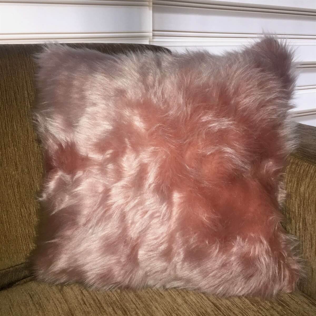 Peluş Kare Kırlent Kılıfı 40*40 cm-Kız Çocuk Aksesuar-QuzucukKids.com