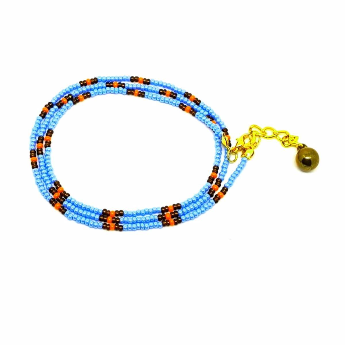 Simple Boncuk Gözlük Zinciri & Bileklik Set-Aksesuar-QuzucukKids.com