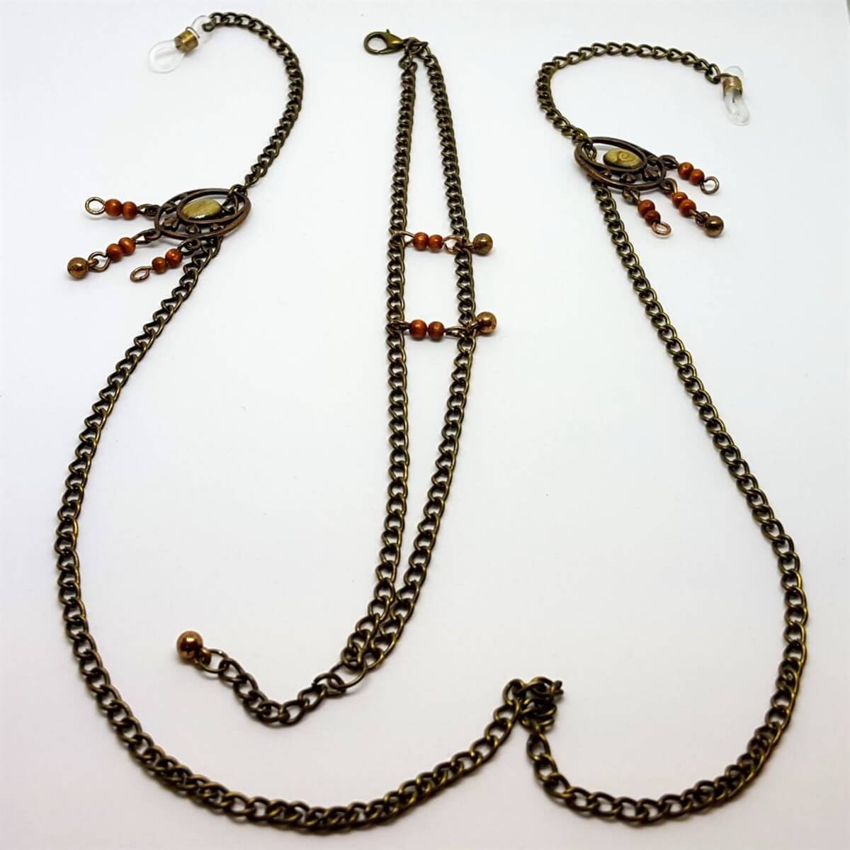 Simple Otantik Gözlük Zinciri & Bileklik Set-Aksesuar-QuzucukKids.com