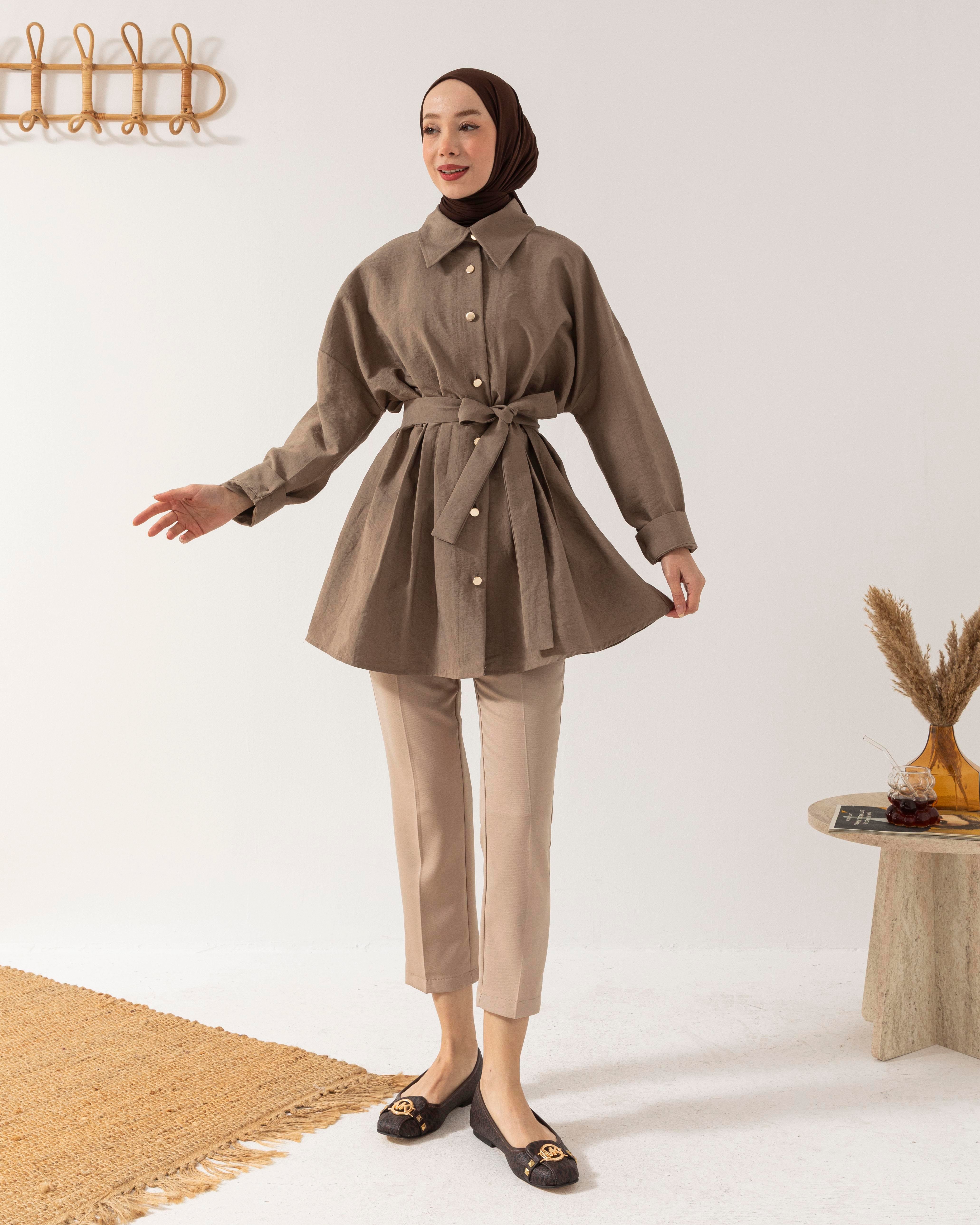 Beli Lastikli Taş Pantolon