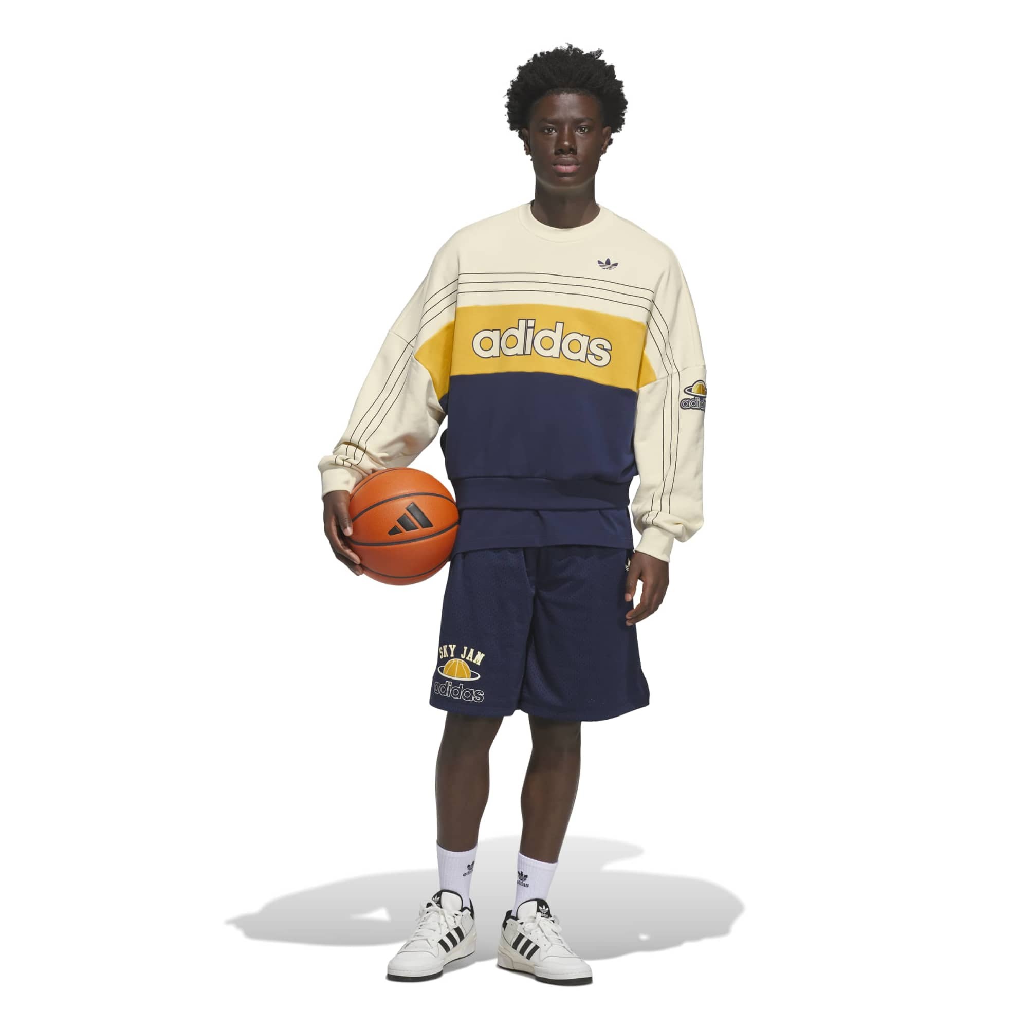 Adidas Basketbol Sweatshirt Varsity Crew KS8191