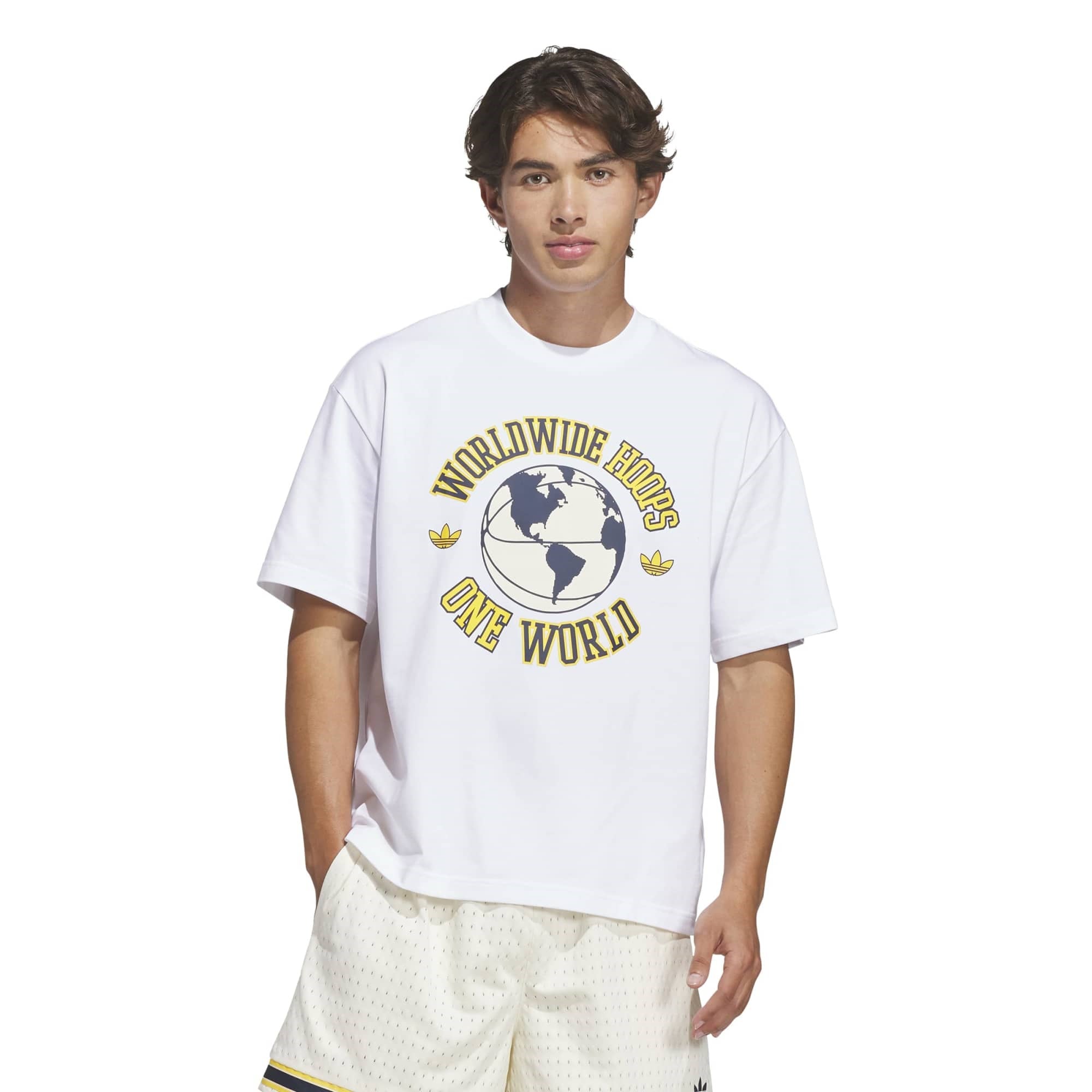 Adidas Basketbol T-Shirt Wwh Global Tee Ks8208 WWH GLOBAL TEE