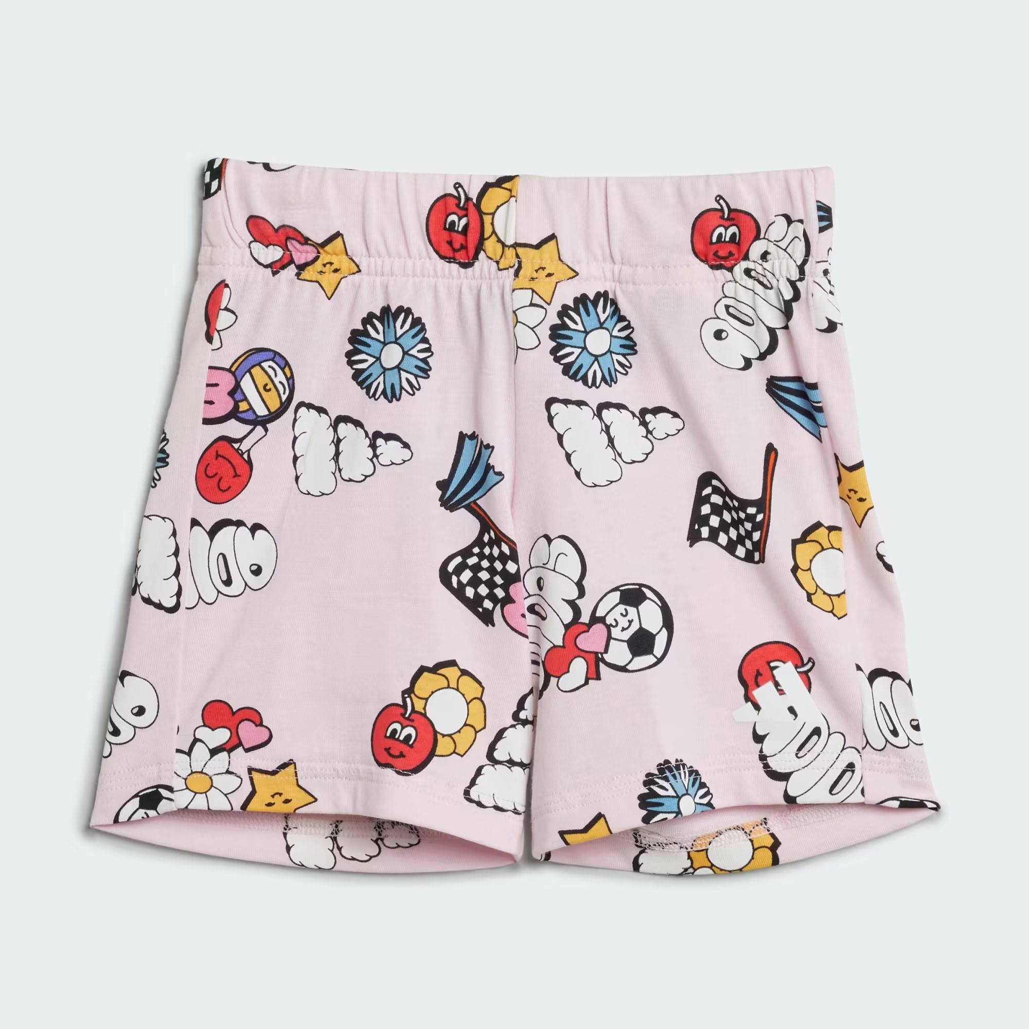 Adidas Bebek Günlük Eşofman Takım I  Fun Aop Set Jı6235