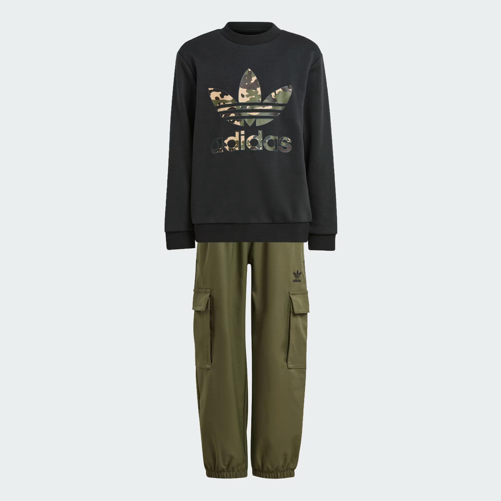 Adidas Çocuk Eşofman Takım Crew Set Iz4597