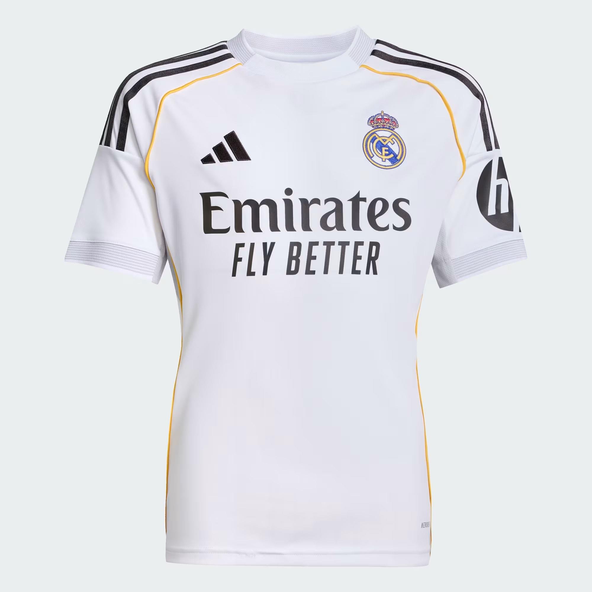 Adidas Çocuk Futbol Forma Real Madrid 25-26 Home Jersey Kids Jn8887