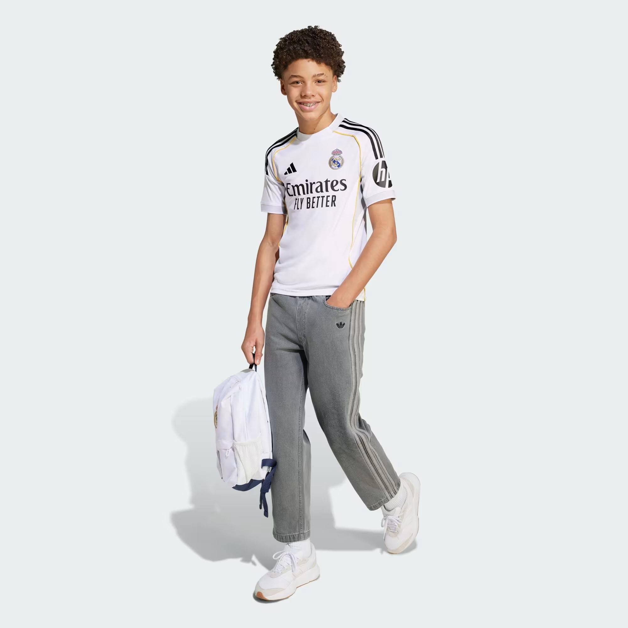 Adidas Çocuk Futbol Forma Real Madrid 25-26 Home Jersey Kids Jn8887