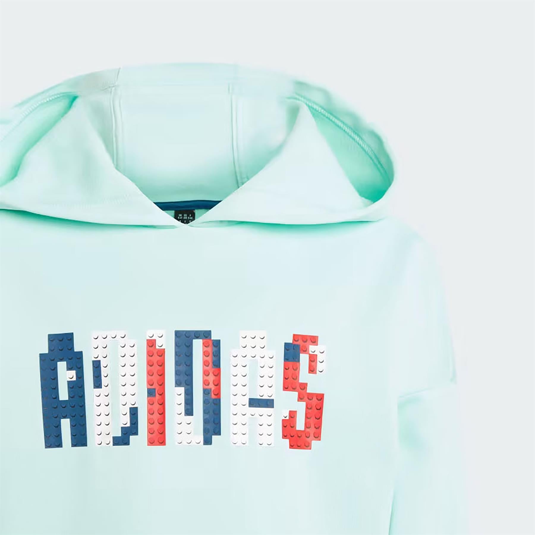 Adidas Çocuk Günlük Kapşonlu Eşofman Üstü Lk Lego Q4 Hd Ib6179