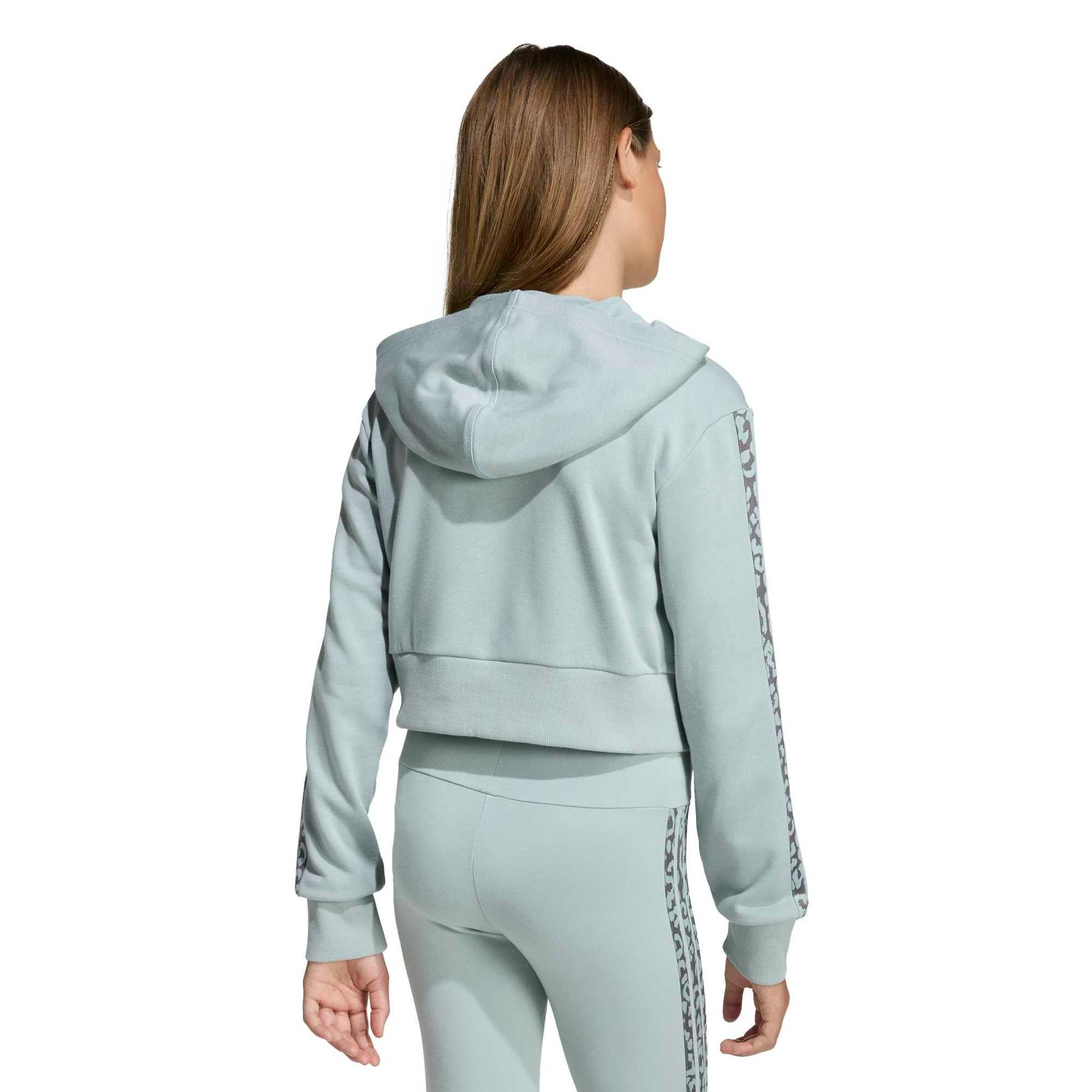 Adidas Çocuk Günlük Kapşonlu Eşofman Üstü Jg An 3S Ft Fz Kb6986