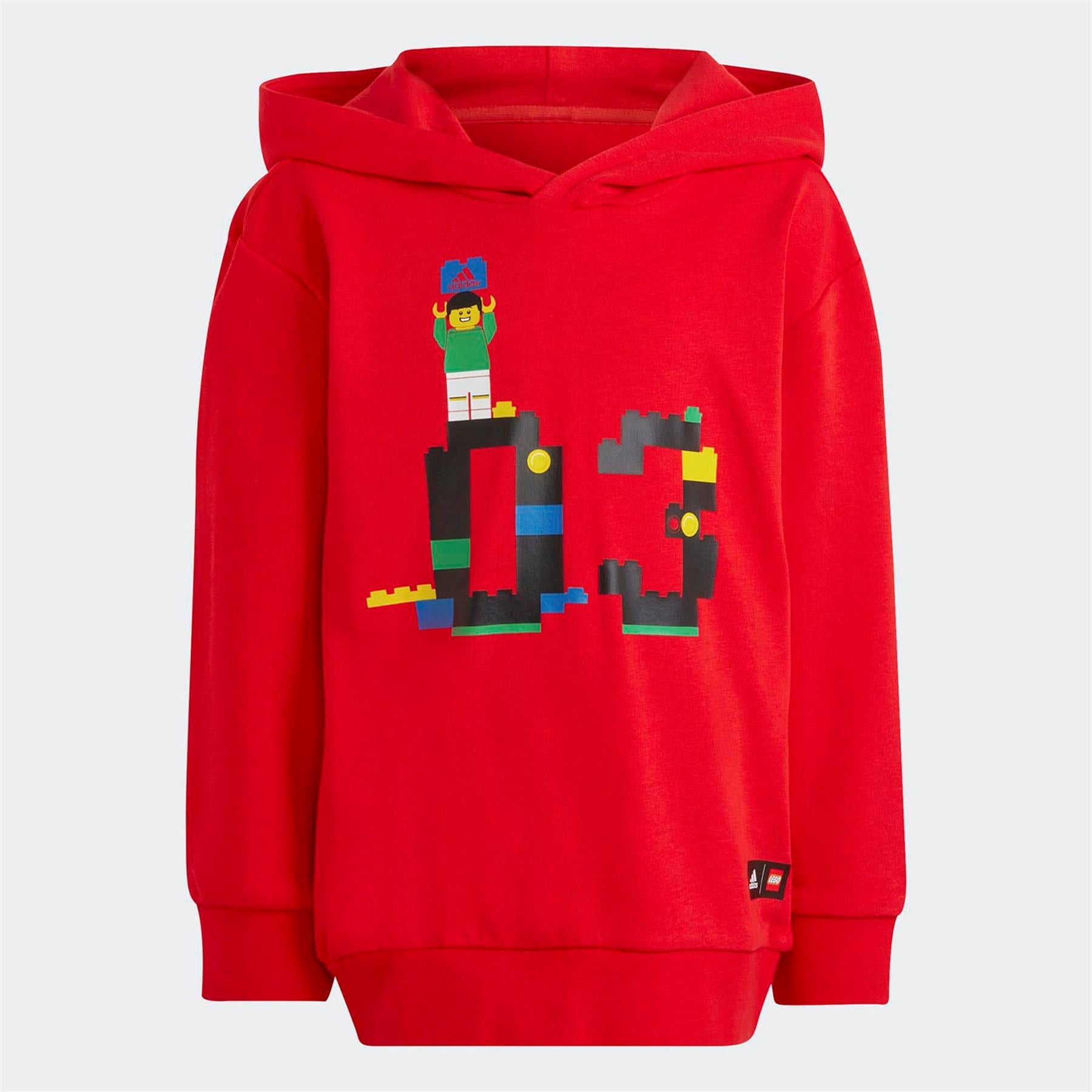 Adidas Çocuk Günlük Kapşonlu Eşofman Üstü Lk Lego Cl Hd Hb4466