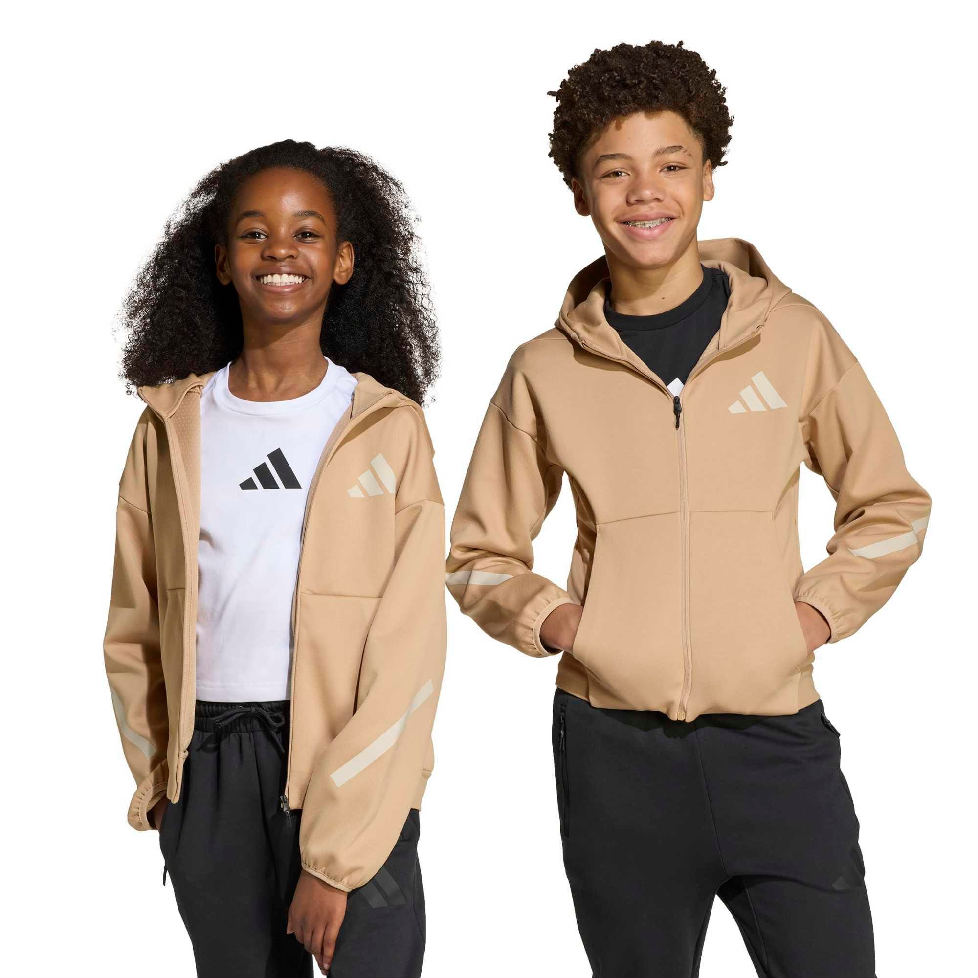 Adidas Çocuk Günlük Kapşonlu Sweatshirt J Z.N.E.Fz Jw4004