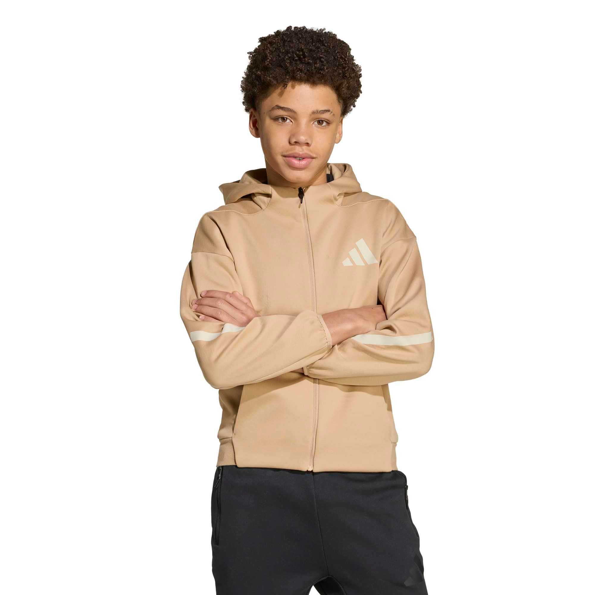 Adidas Çocuk Günlük Kapşonlu Sweatshirt J Z.N.E.Fz Jw4004