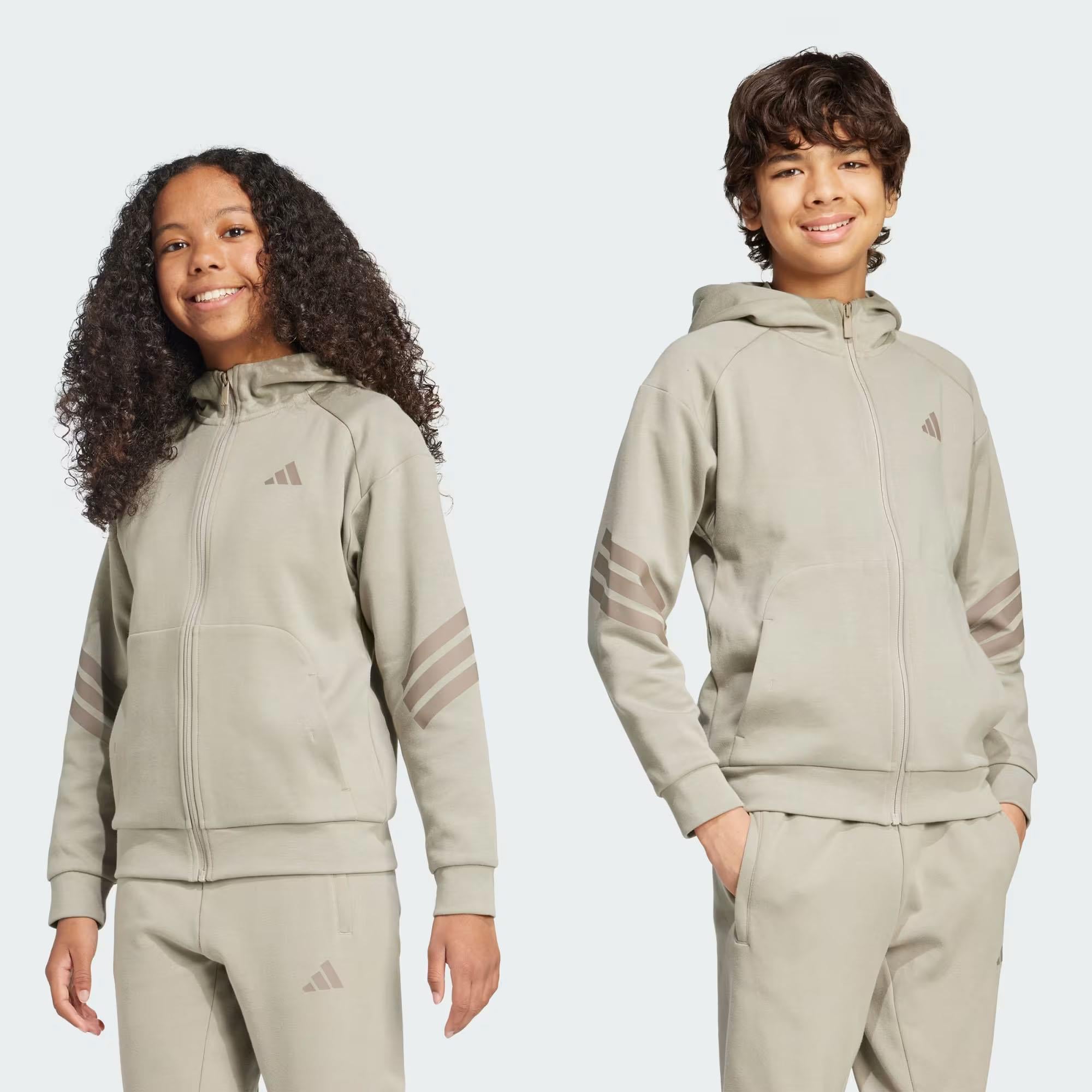 Adidas Çocuk Günlük Kapşonlu Tek Üst J Fı 3S Fz Hd Jj4807