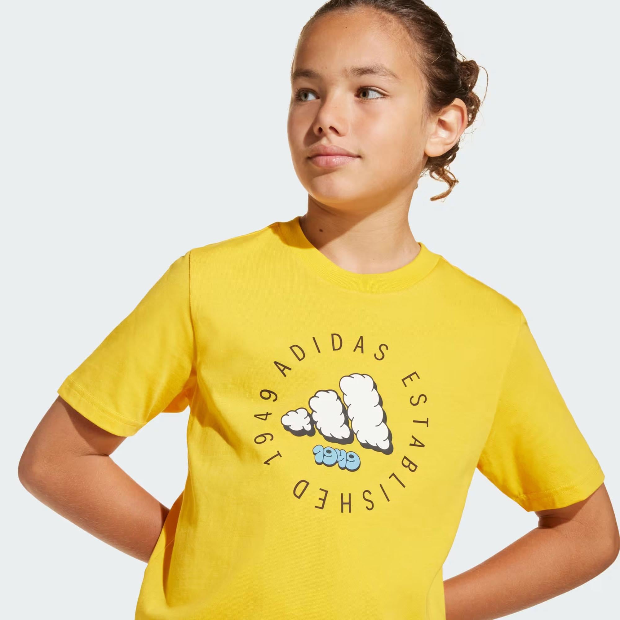 Adidas Çocuk Günlük T-shirt Fun Graphic Tee Kids Jı6688