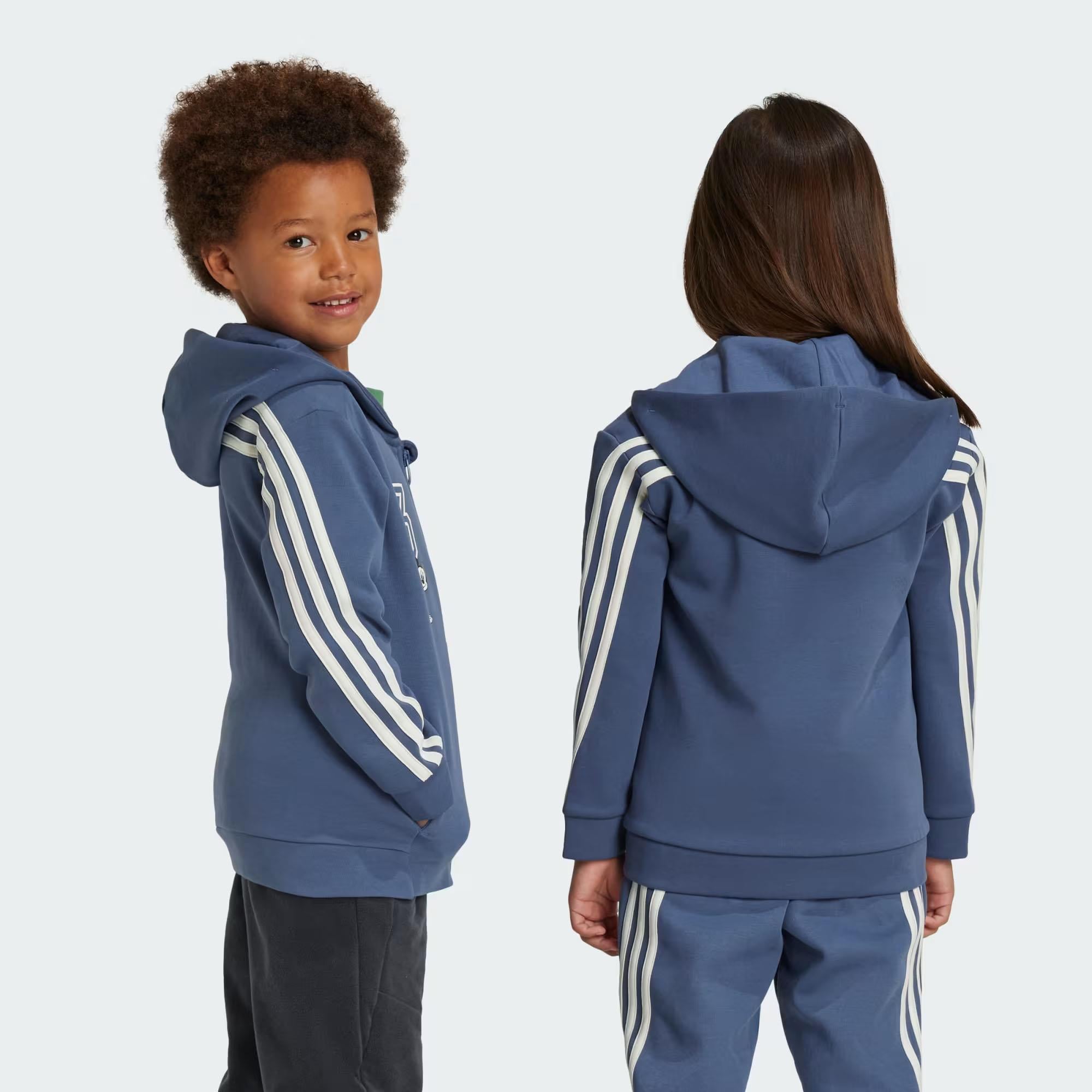 Adidas Çocuk Kapşonlu Eşofman Üstü Lk Dy Mm Tt Iw0674