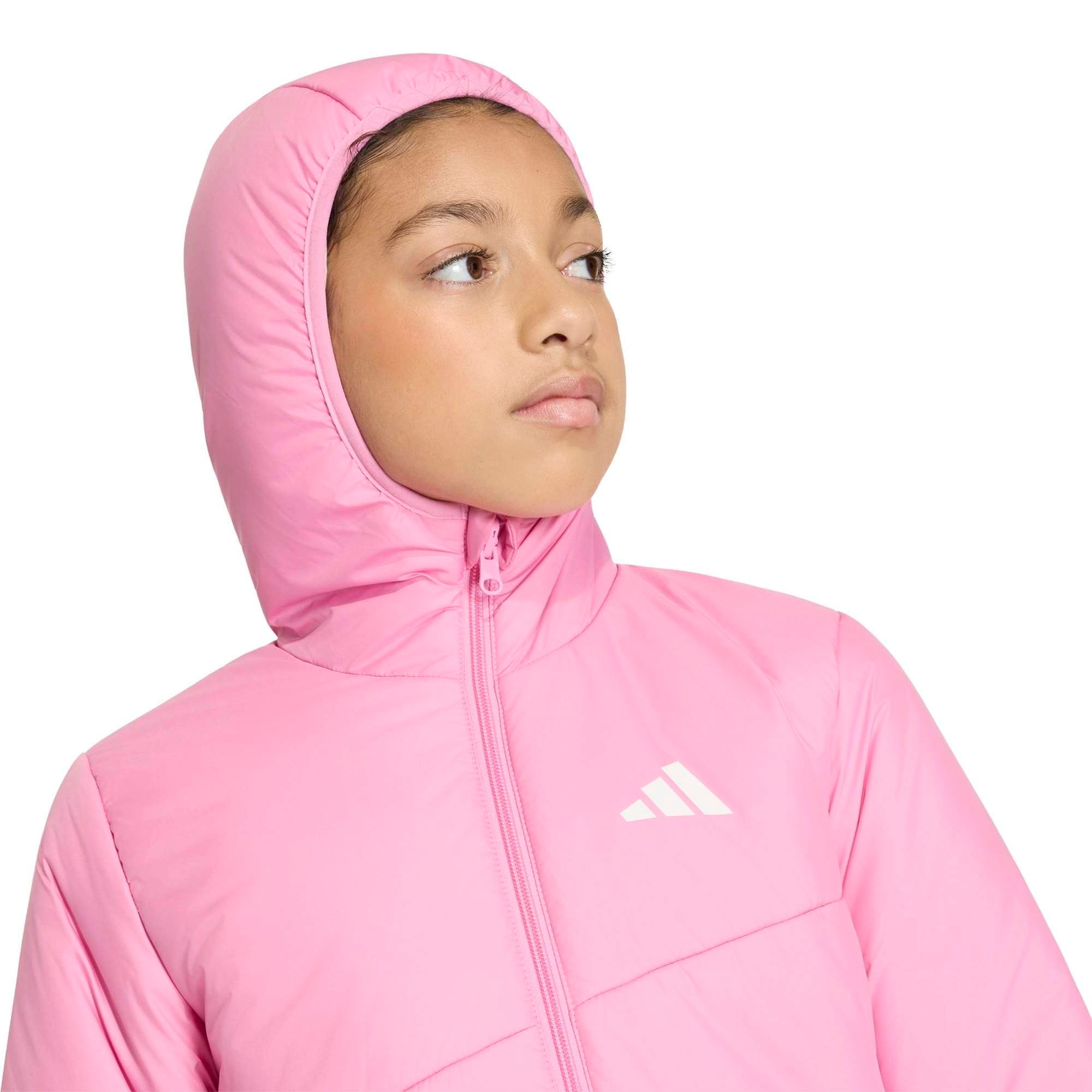 Adidas Çocuk Kapüşonlu Mont - Ceket K Mt Rv Ins Jkt - KG7664