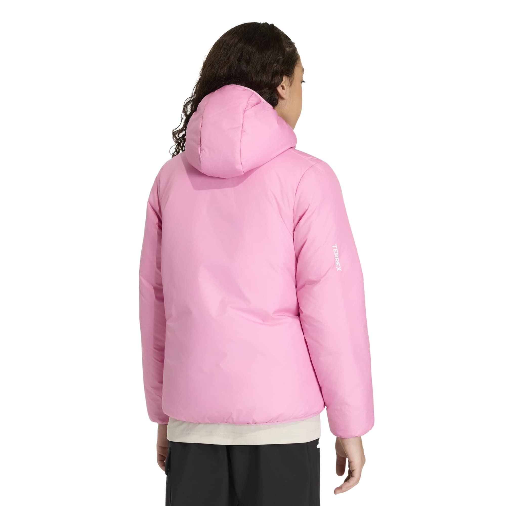 Adidas Çocuk Kapüşonlu Mont - Ceket K Mt Rv Ins Jkt - KG7664