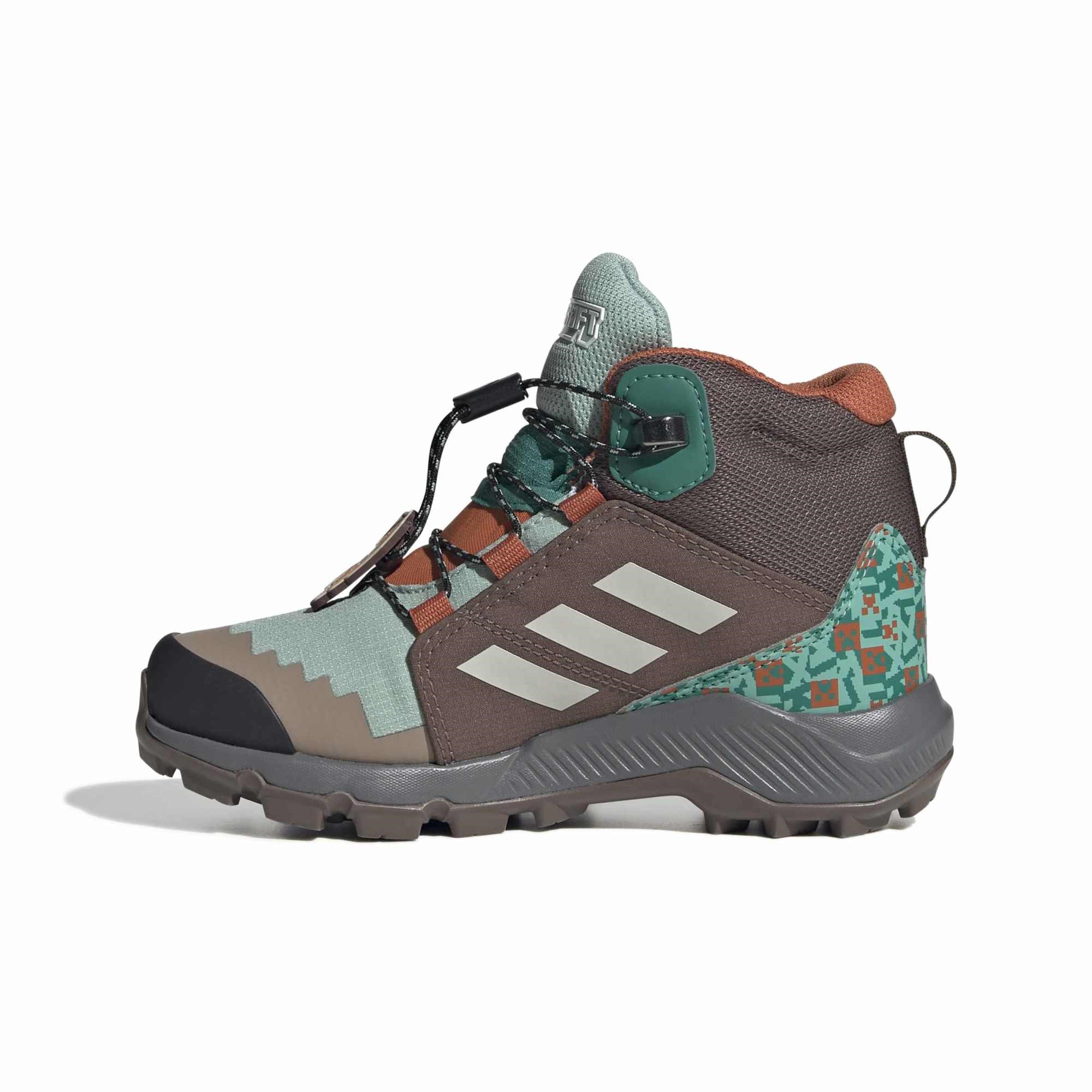 Adidas Çocuk Koşu - Yürüyüş Ayakkabı Terrex Mid Gtx Minecraft K Kk1756