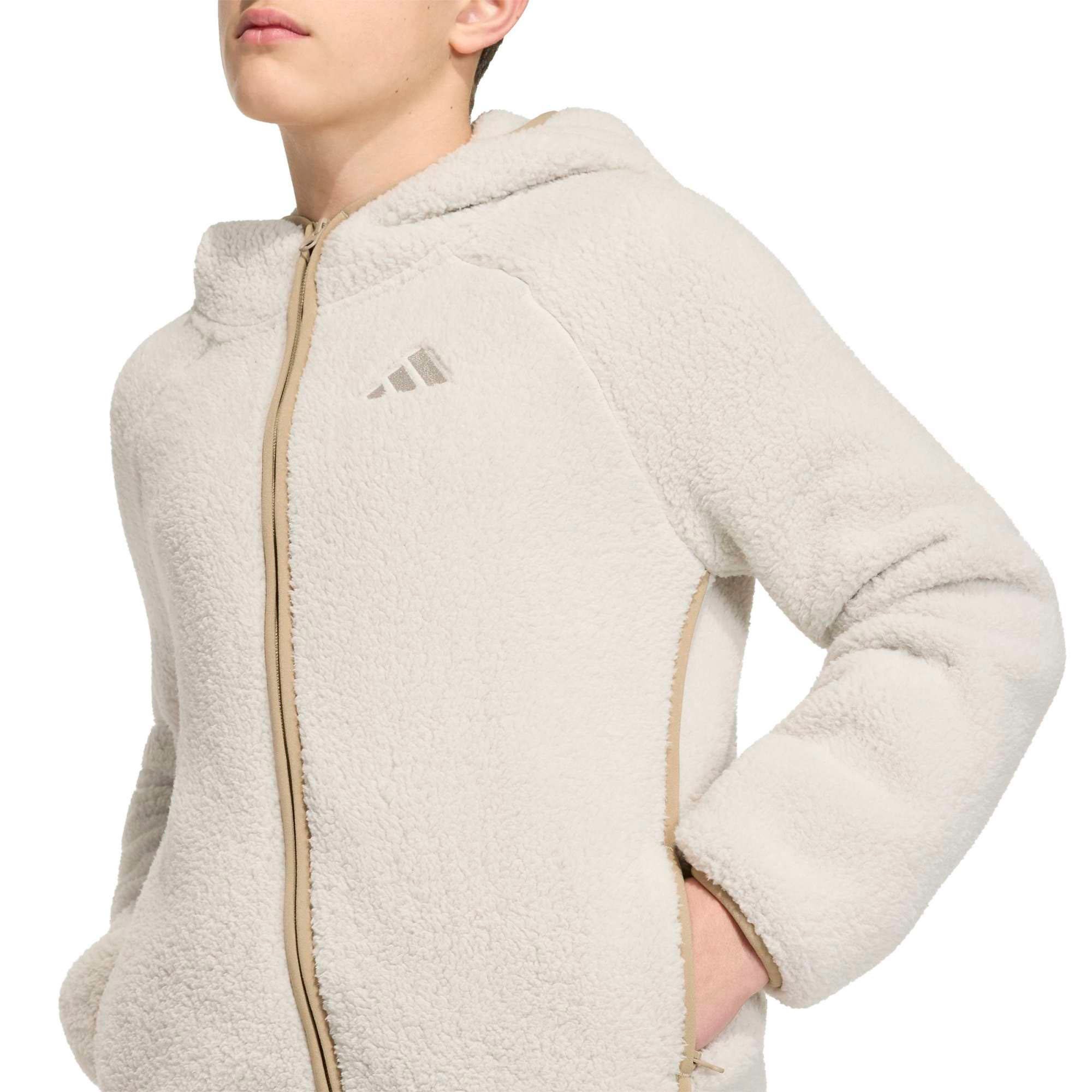 Adidas Çocuk Koşu - Yürüyüş Sweatshirt K Xpl Fz Ho Fle Kg7690