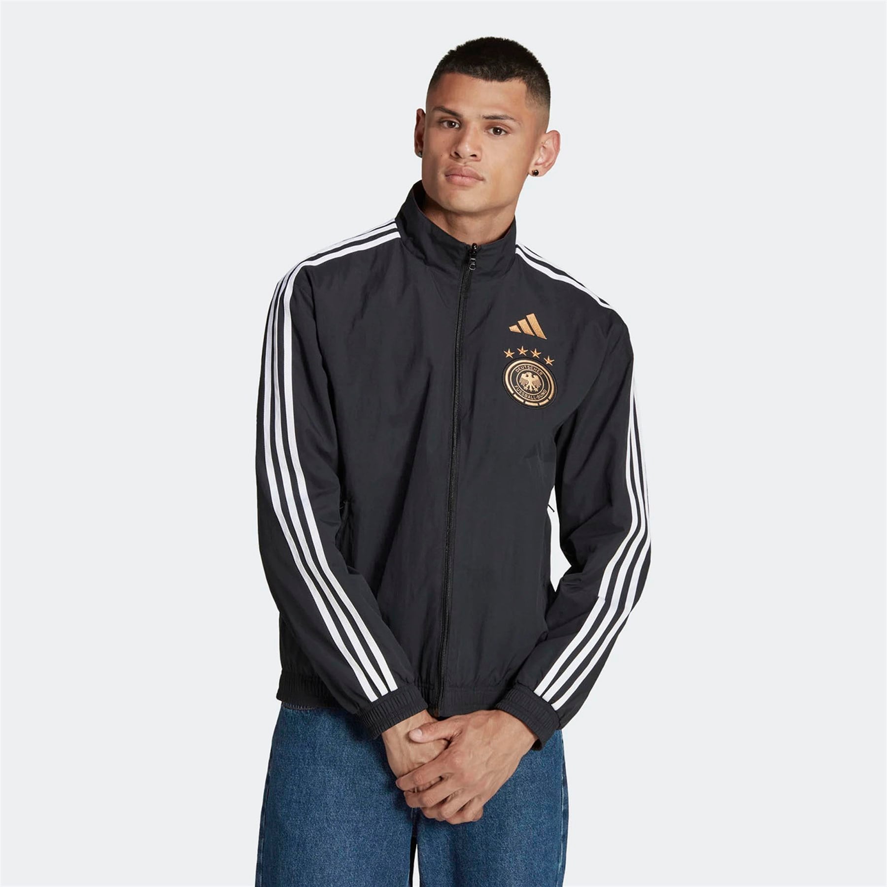 Adidas Erkek Futbol Eşofman Üstü Dfb Wc Anthem Hf4058