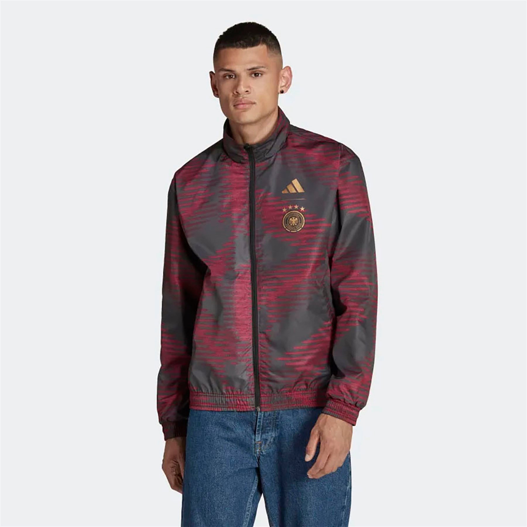 Adidas Erkek Futbol Eşofman Üstü Dfb Wc Anthem Hf4058