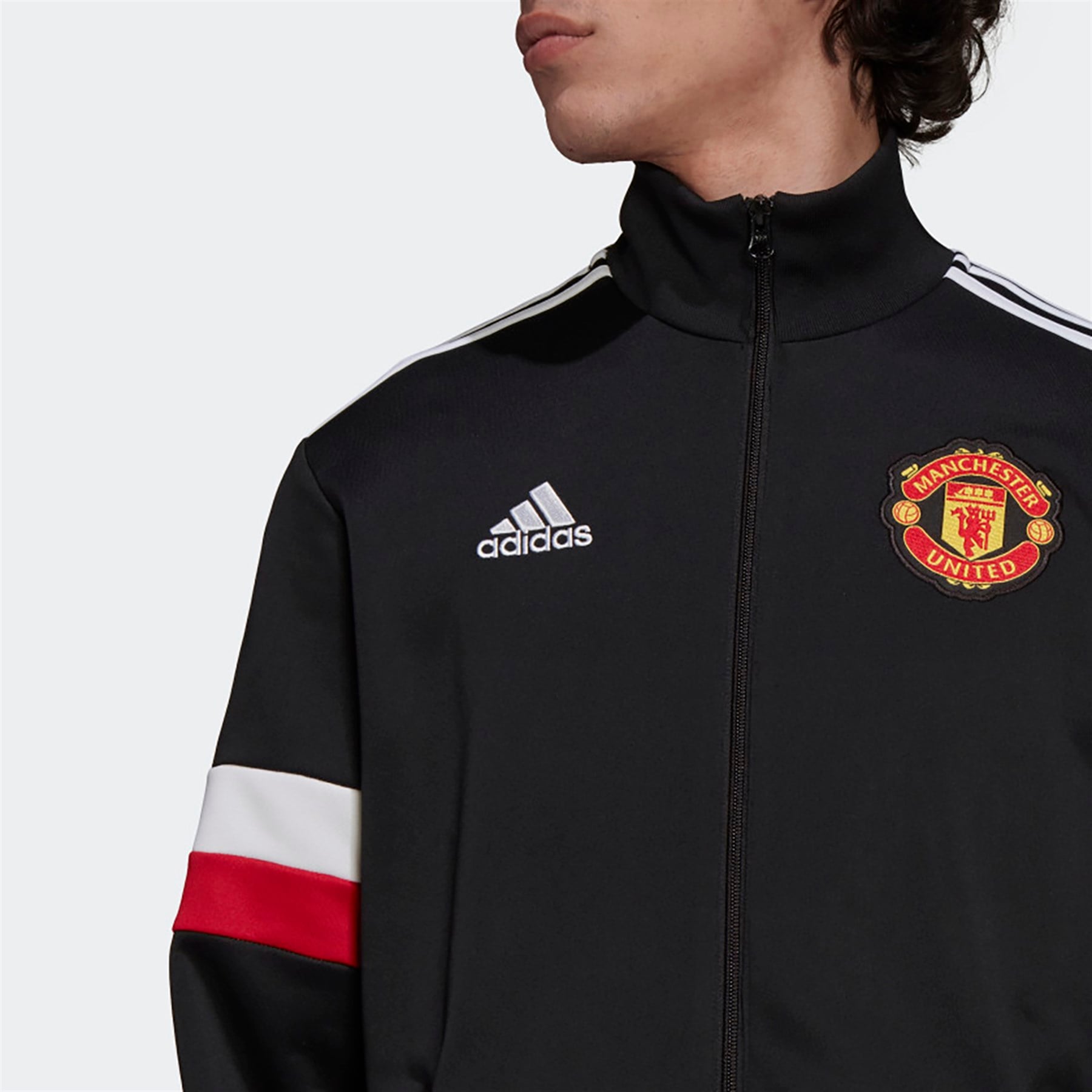 Adidas Erkek Futbol Eşofman Üstü Mufc 3S Trk Top Gr3888