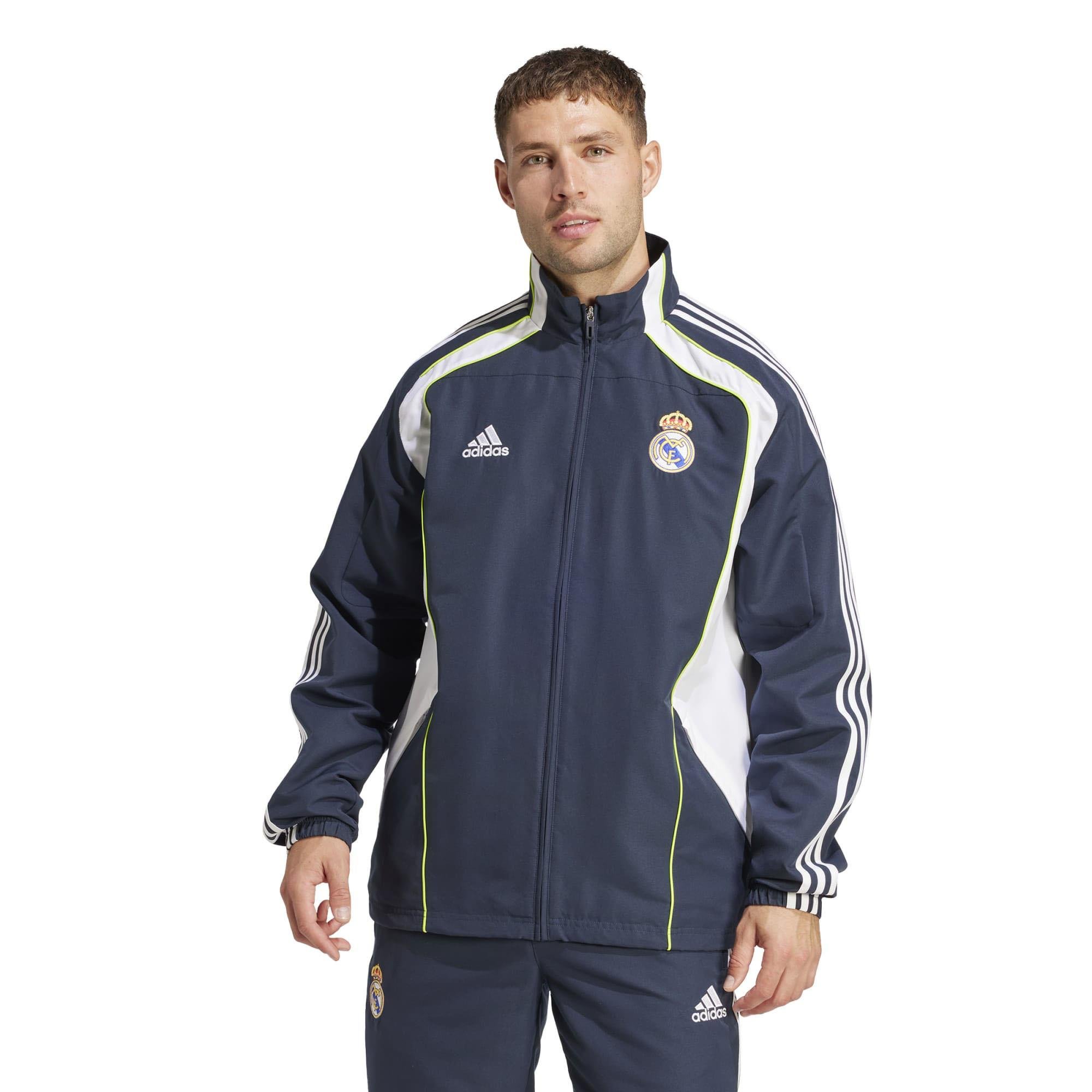 ウェア Real Madrid Adidas Erkek Futbol Eşofman Üstü Real Madrid Ubp Tt Jf2575