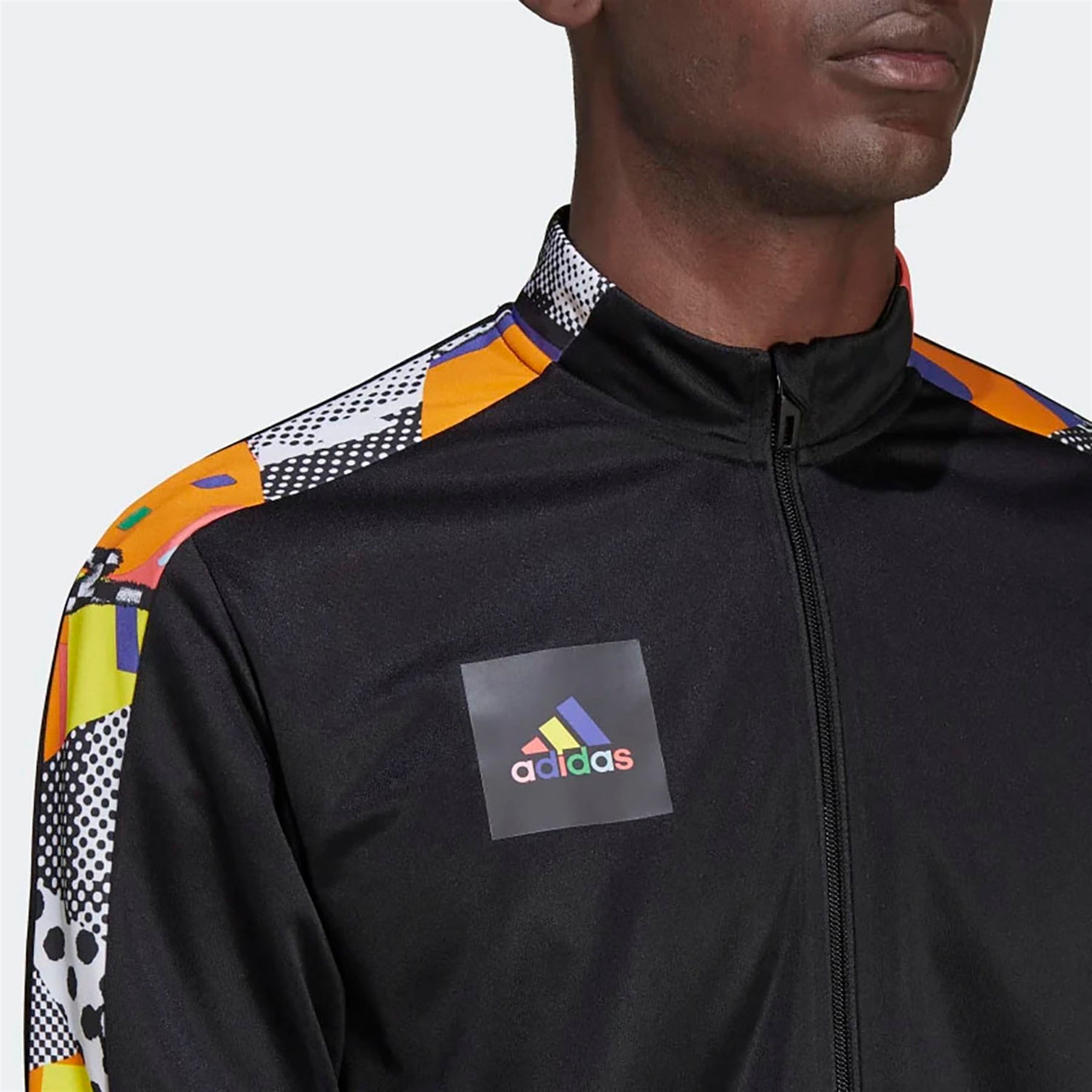 Adidas Erkek Futbol Eşofman Üstü Tiro Jaket Pride Hc9780