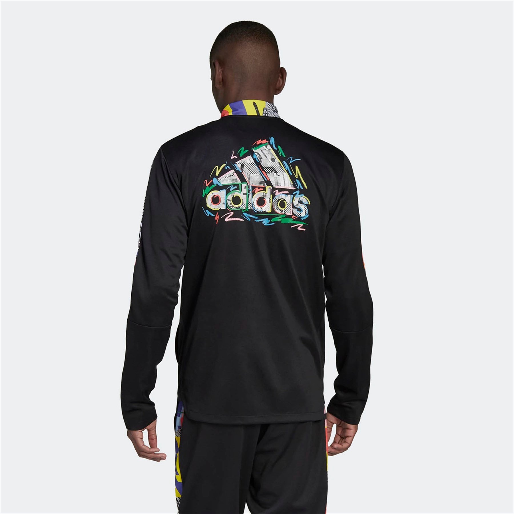 Adidas Erkek Futbol Eşofman Üstü Tiro Jaket Pride Hc9780