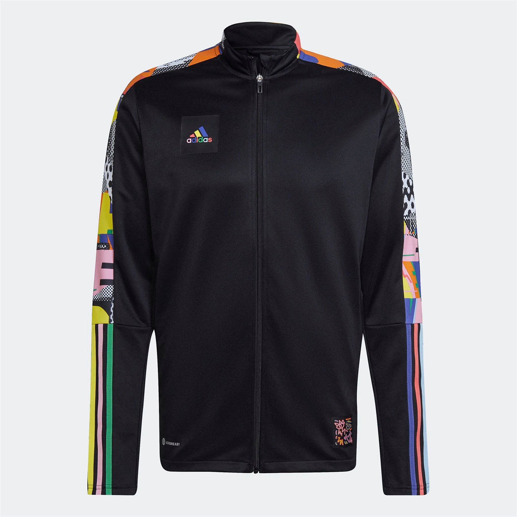 Adidas Erkek Futbol Eşofman Üstü Tiro Jaket Pride Hc9780