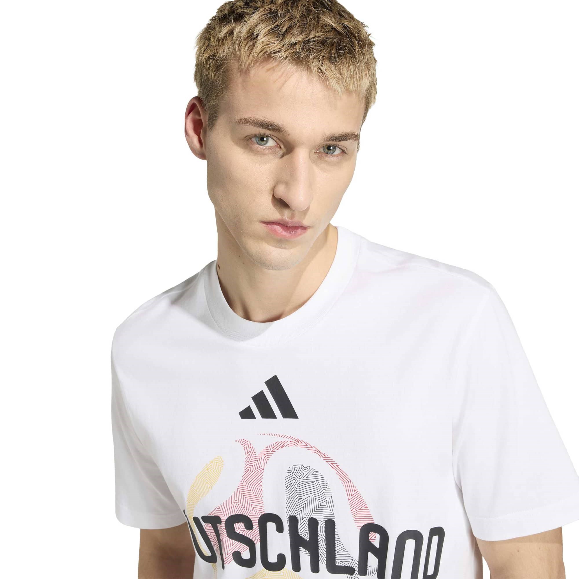 Adidas Erkek Futbol T-Shirt Almanya Olp Tee Jz8917