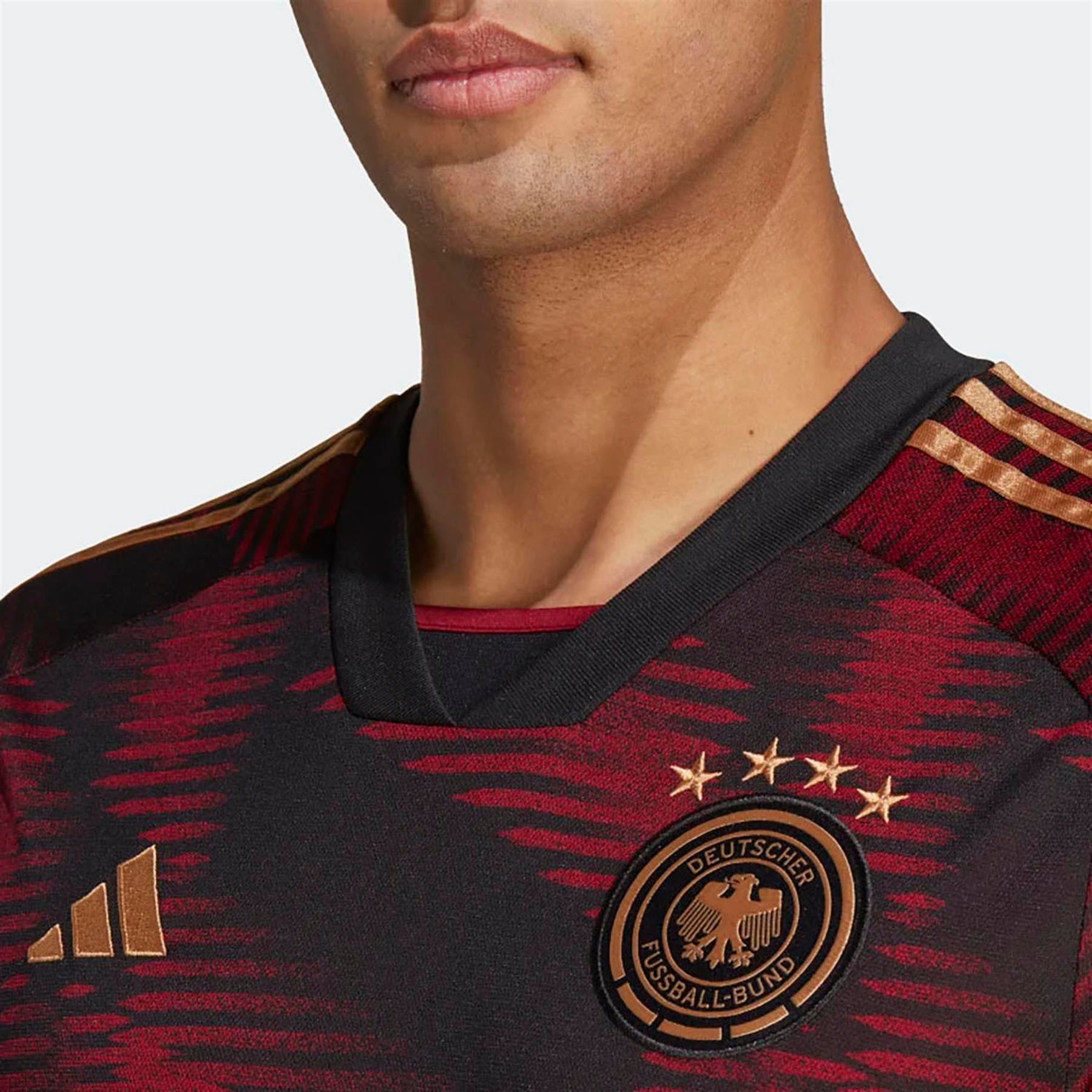 Adidas Erkek Futbol T-Shirt Dfb A Jsy Hj9604
