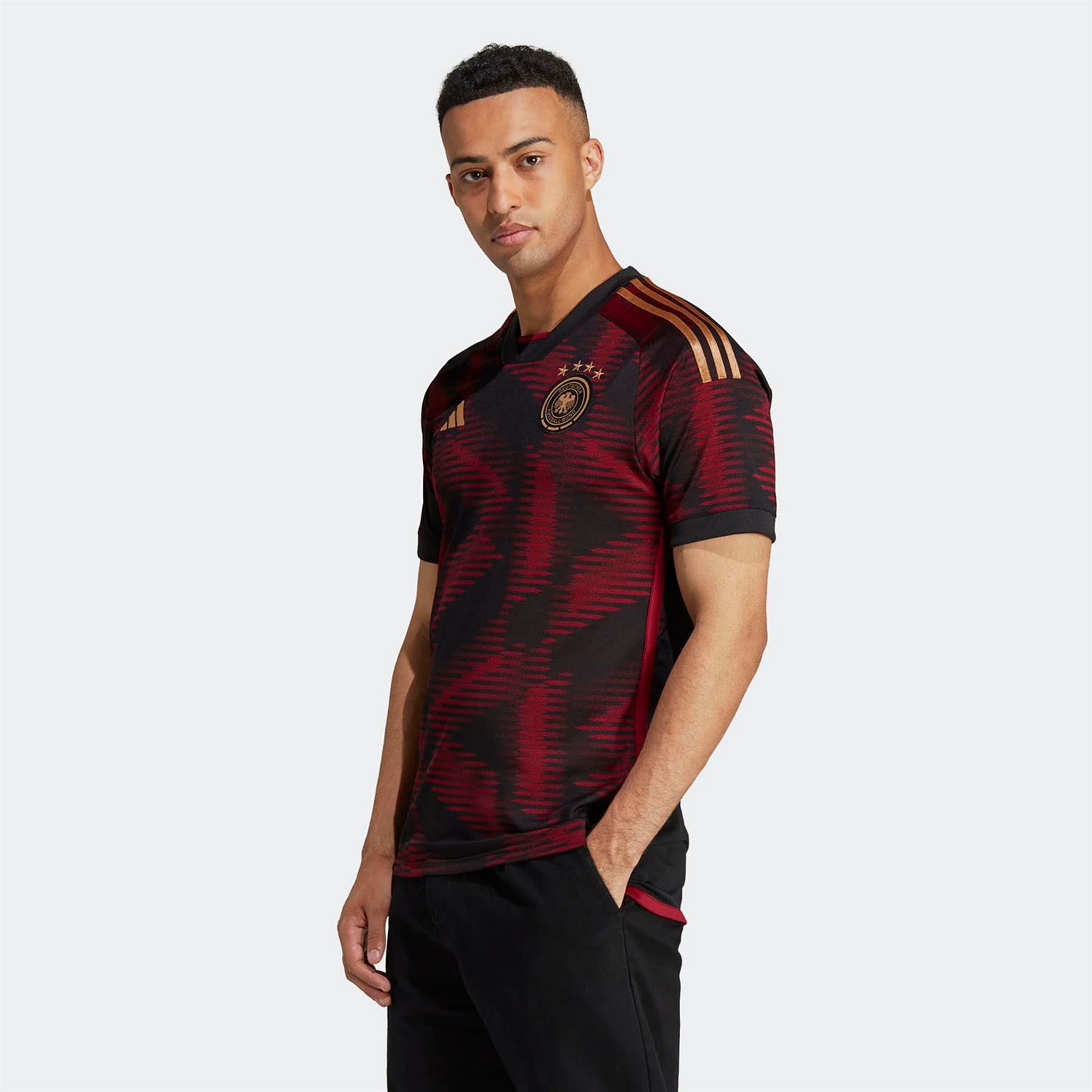 Adidas Erkek Futbol T-Shirt Dfb A Jsy Hj9604