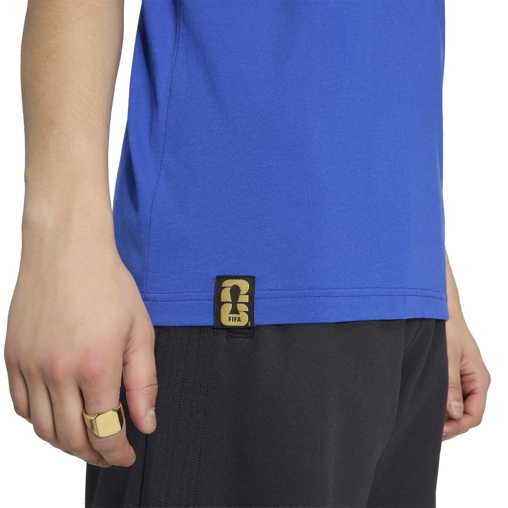 Adidas Erkek Futbol T-Shirt İtalya Olp Tee Jz8918