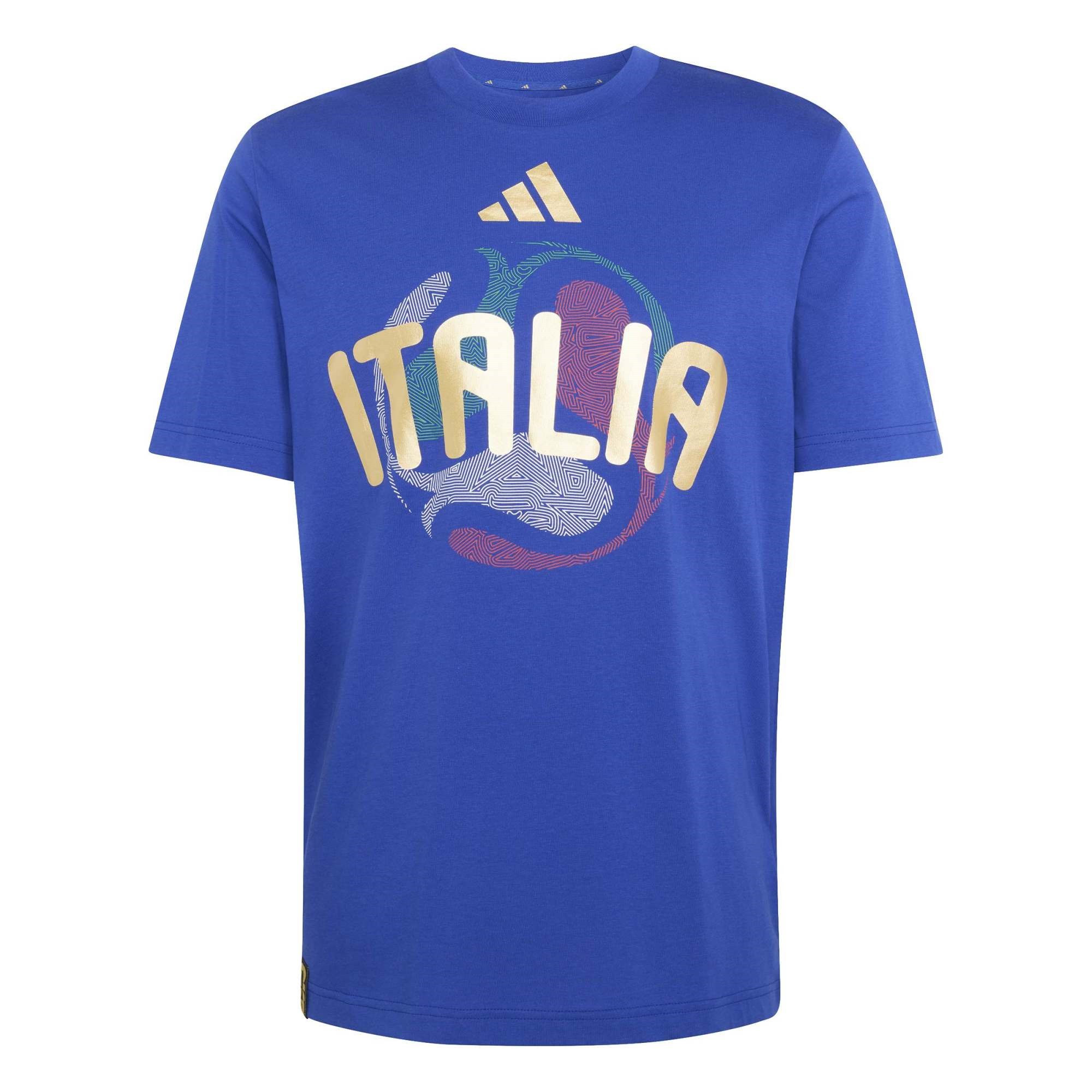 Adidas Erkek Futbol T-Shirt İtalya Olp Tee Jz8918