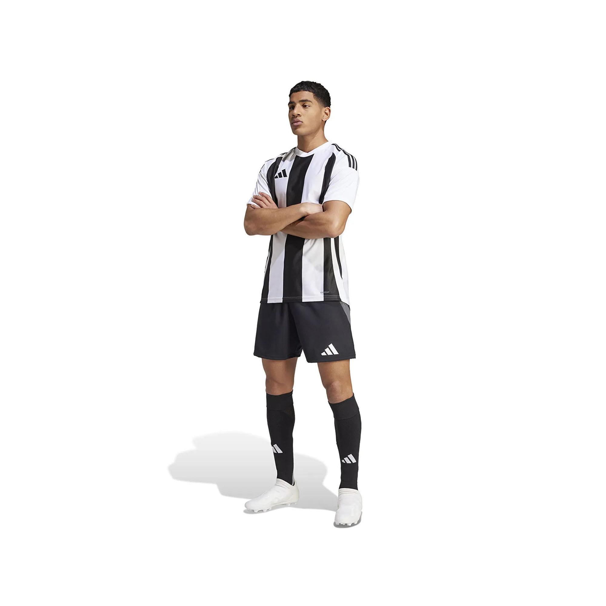 Adidas Erkek Futbol T-shirt Striped 24 Jsy Iw2143 STRIPED 24 JSY