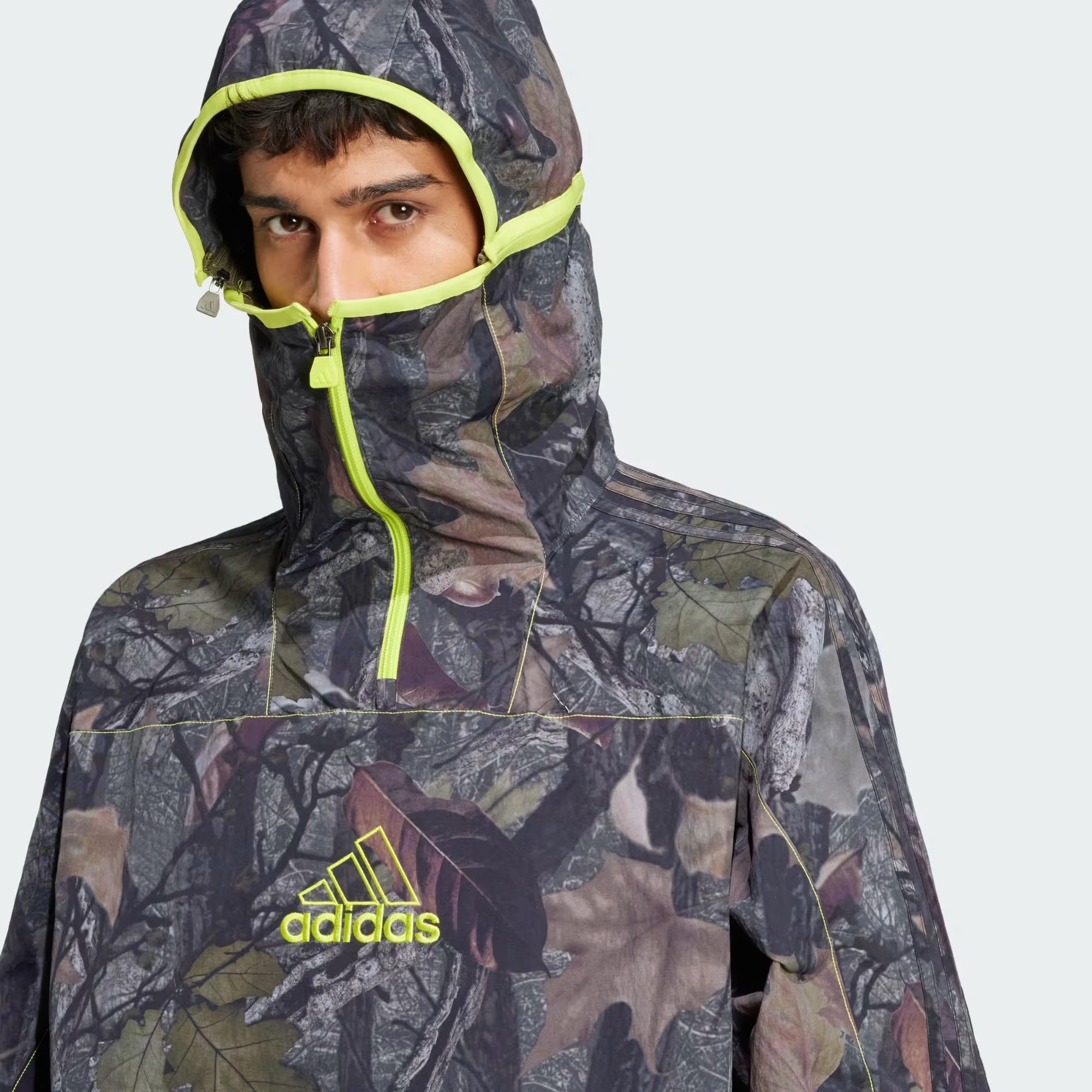 Adidas Erkek Günlük Eşofman Üstü Camo Jacket Q1 Jd5417