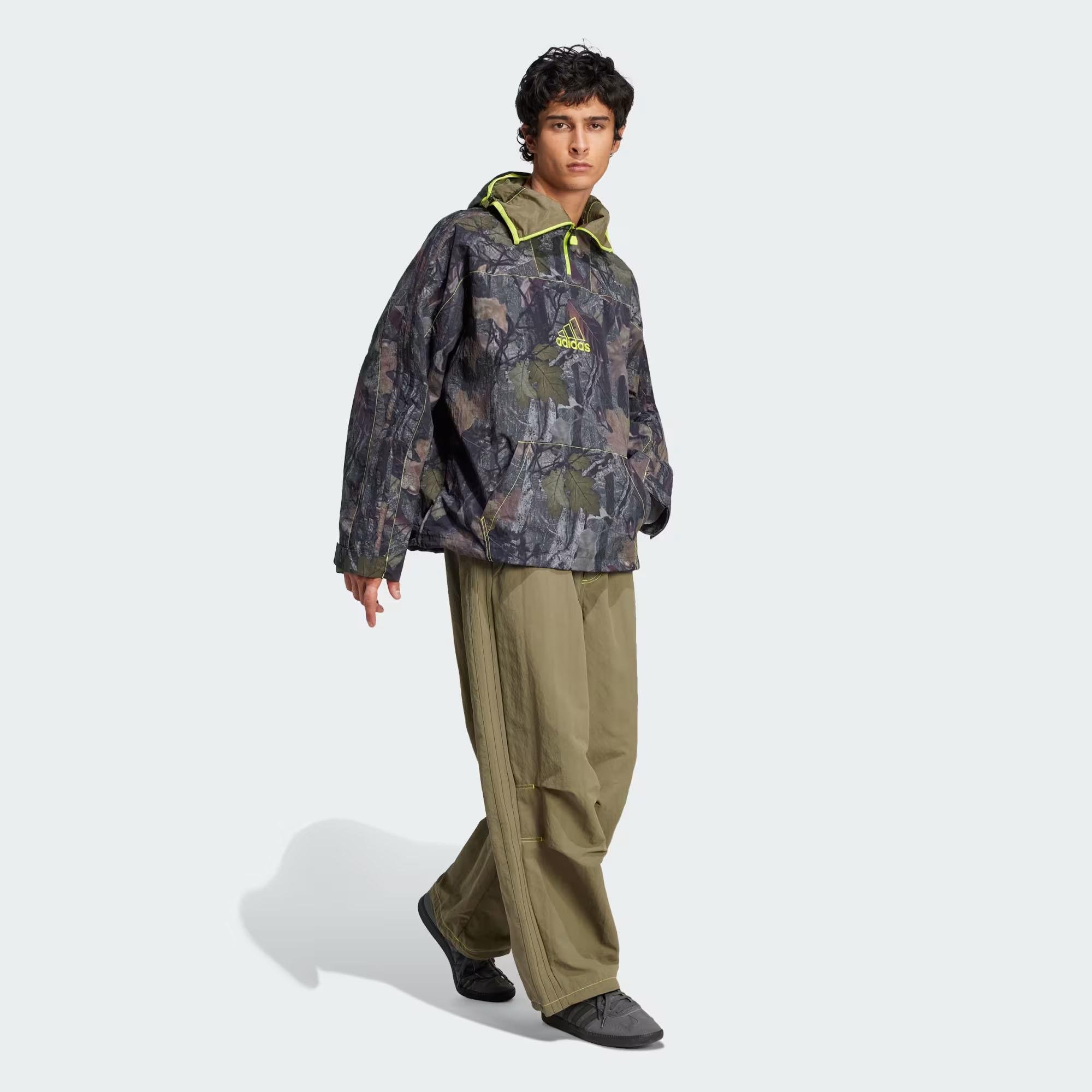 Adidas Erkek Günlük Eşofman Üstü Camo Jacket Q1 Jd5417