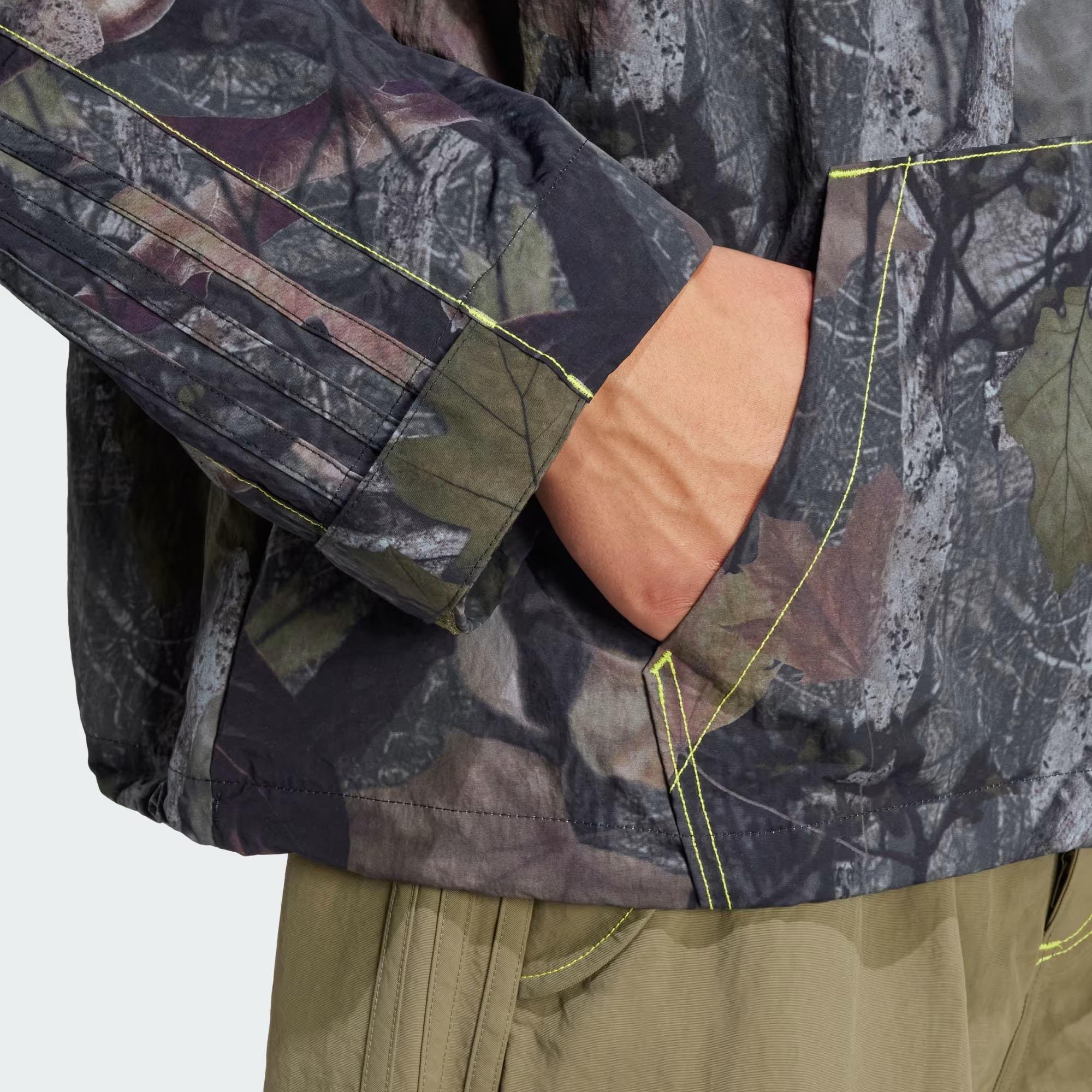 Adidas Erkek Günlük Eşofman Üstü Camo Jacket Q1 Jd5417