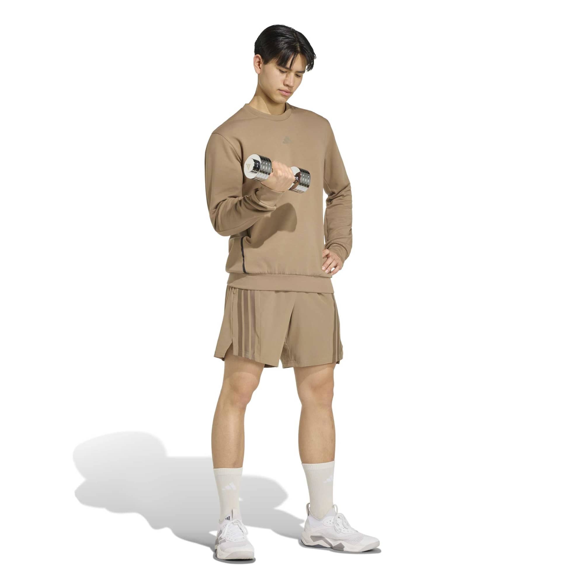 Adidas Erkek Günlük Kapşonlu Eşofman Üstü D4T Crew Sweats KV1463