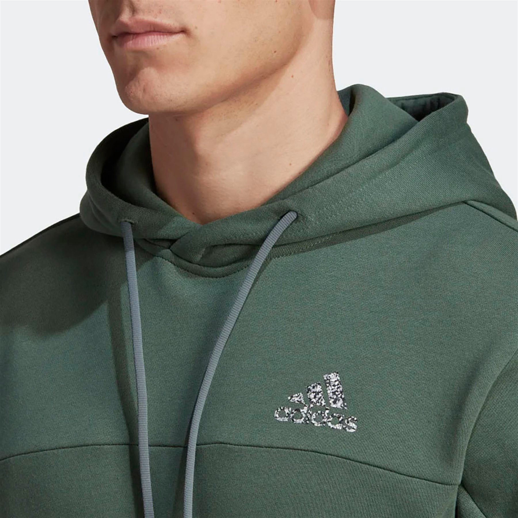 Adidas Erkek Günlük Kapşonlu Eşofman Üstü M Fl Recbos Hd Hm7889