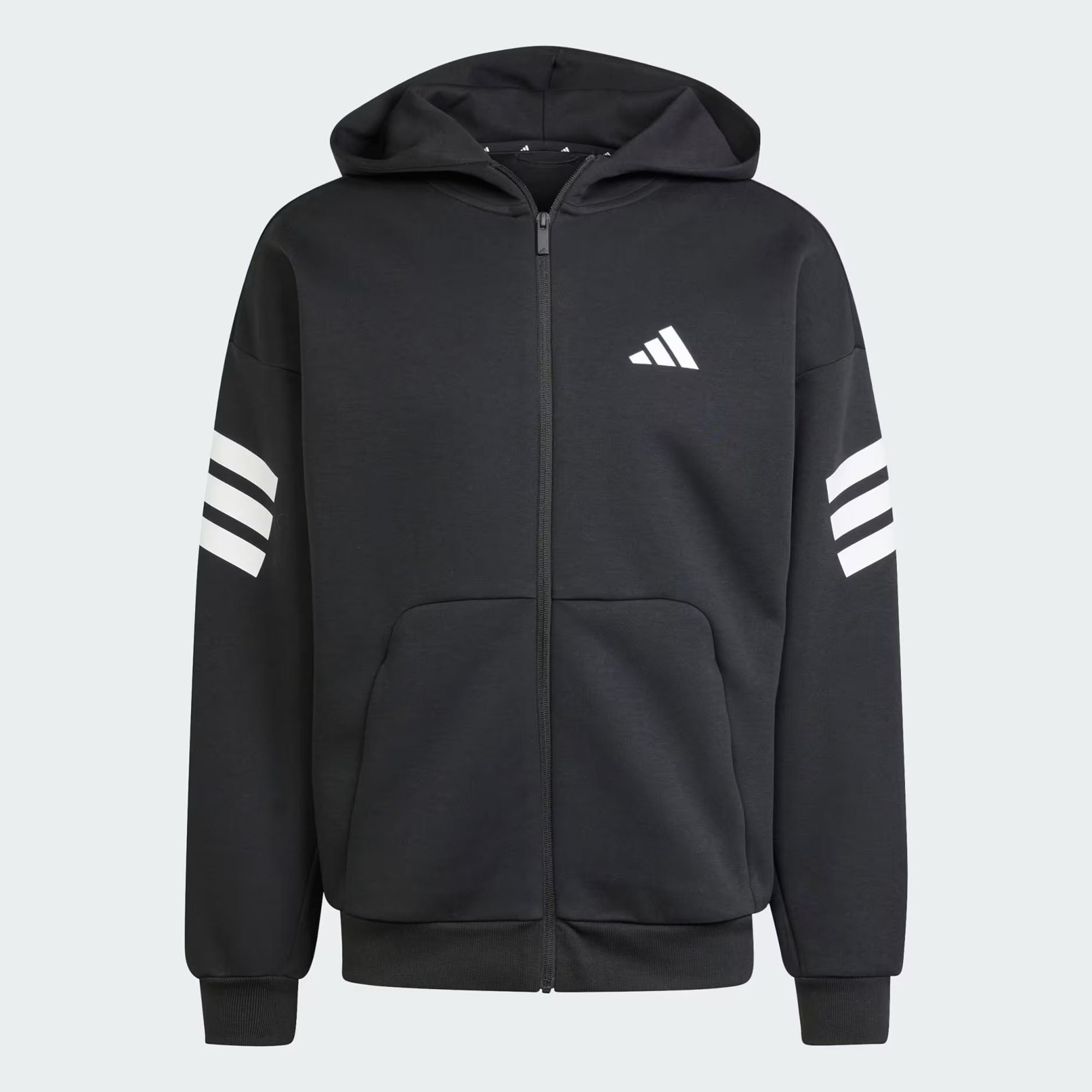 Adidas Erkek Günlük Kapşonlu Eşofman Üstü M Fı 3S Fz Jd4827
