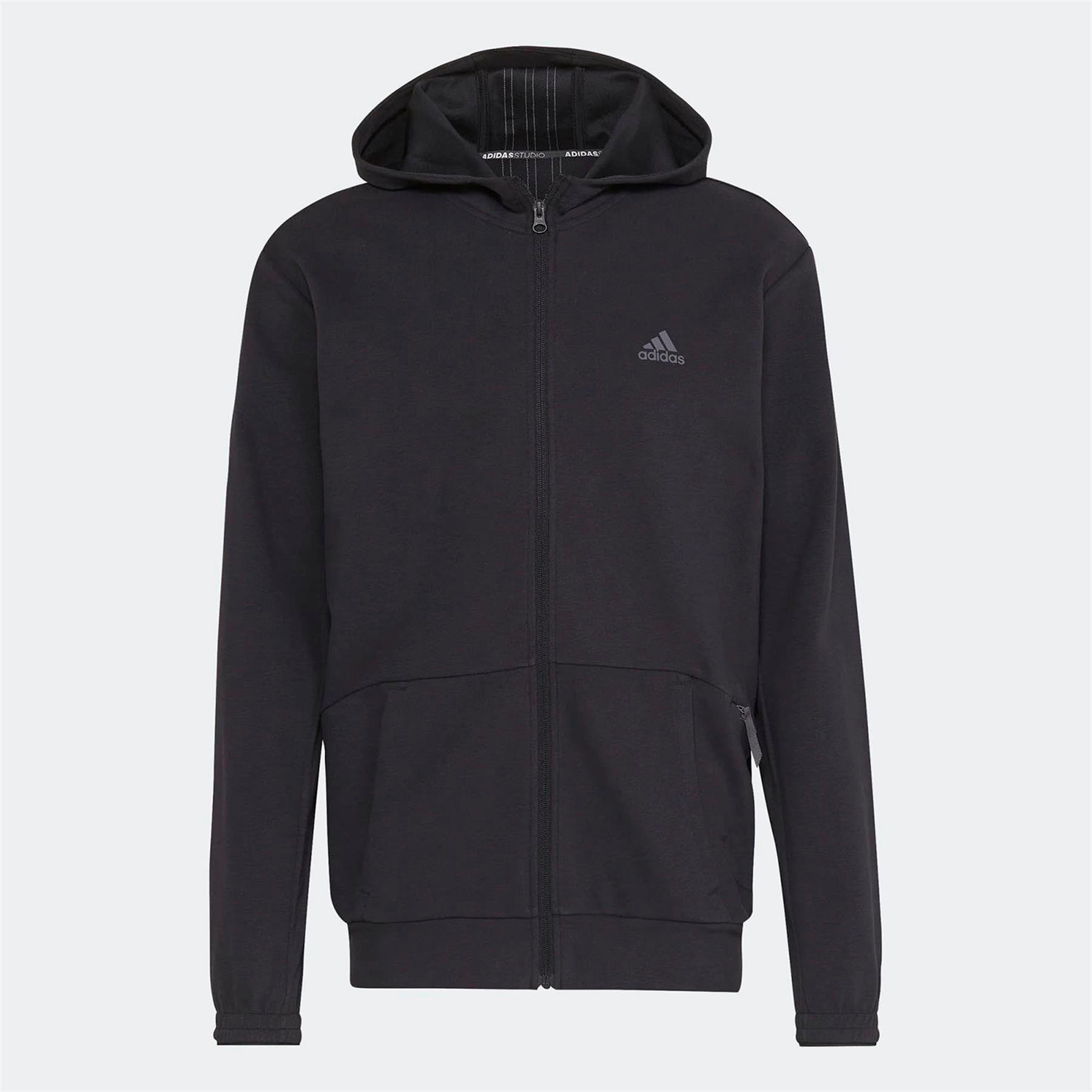 Adidas Erkek Günlük Kapşonlu Eşofman Üstü Yo Fz Hood Hl2403