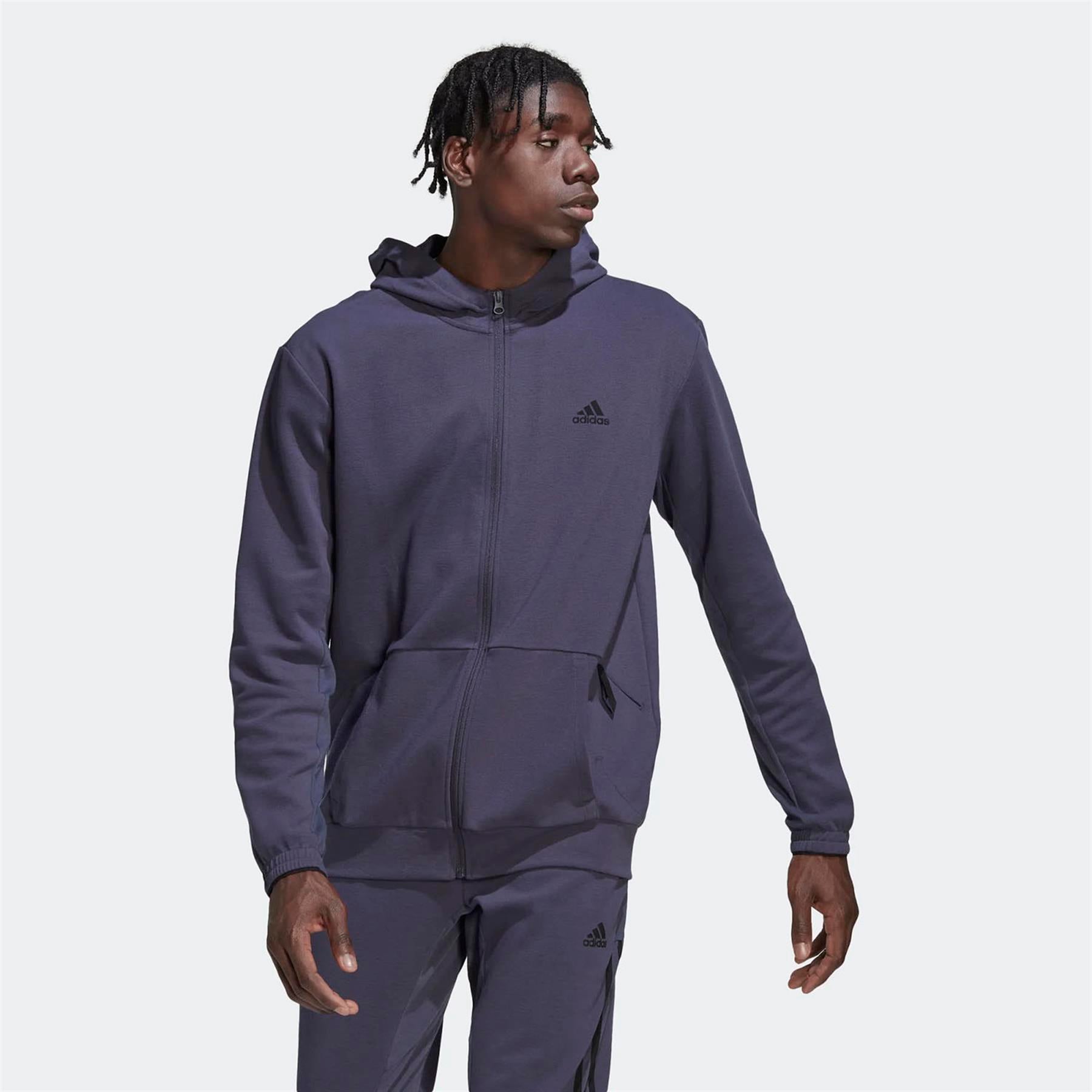 Adidas Erkek Günlük Kapşonlu Eşofman Üstü Yo Fz Hood Hl2402