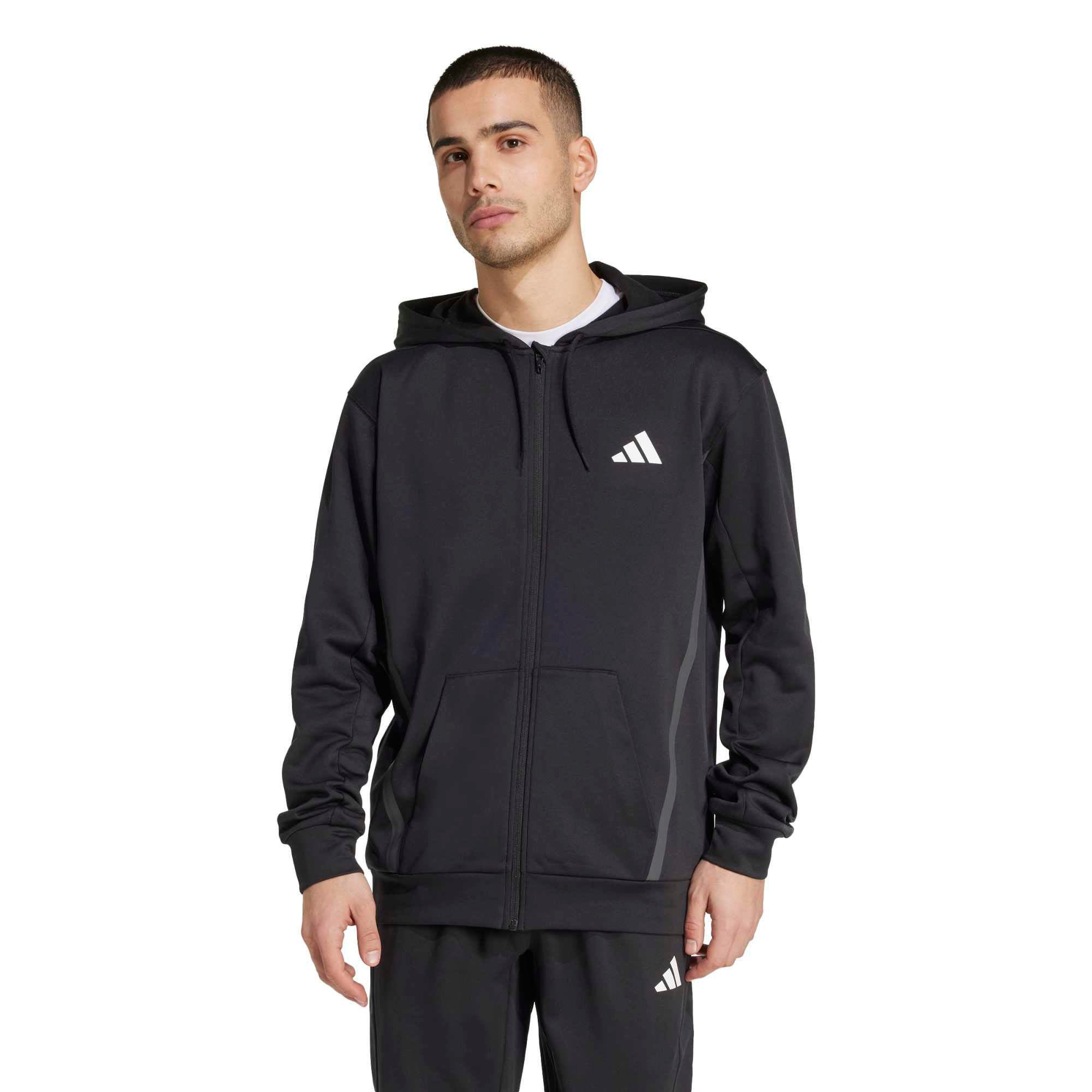 Adidas Erkek Günlük Kapşonlu Eşofman Üstü Gg Fz Hd Jm1033