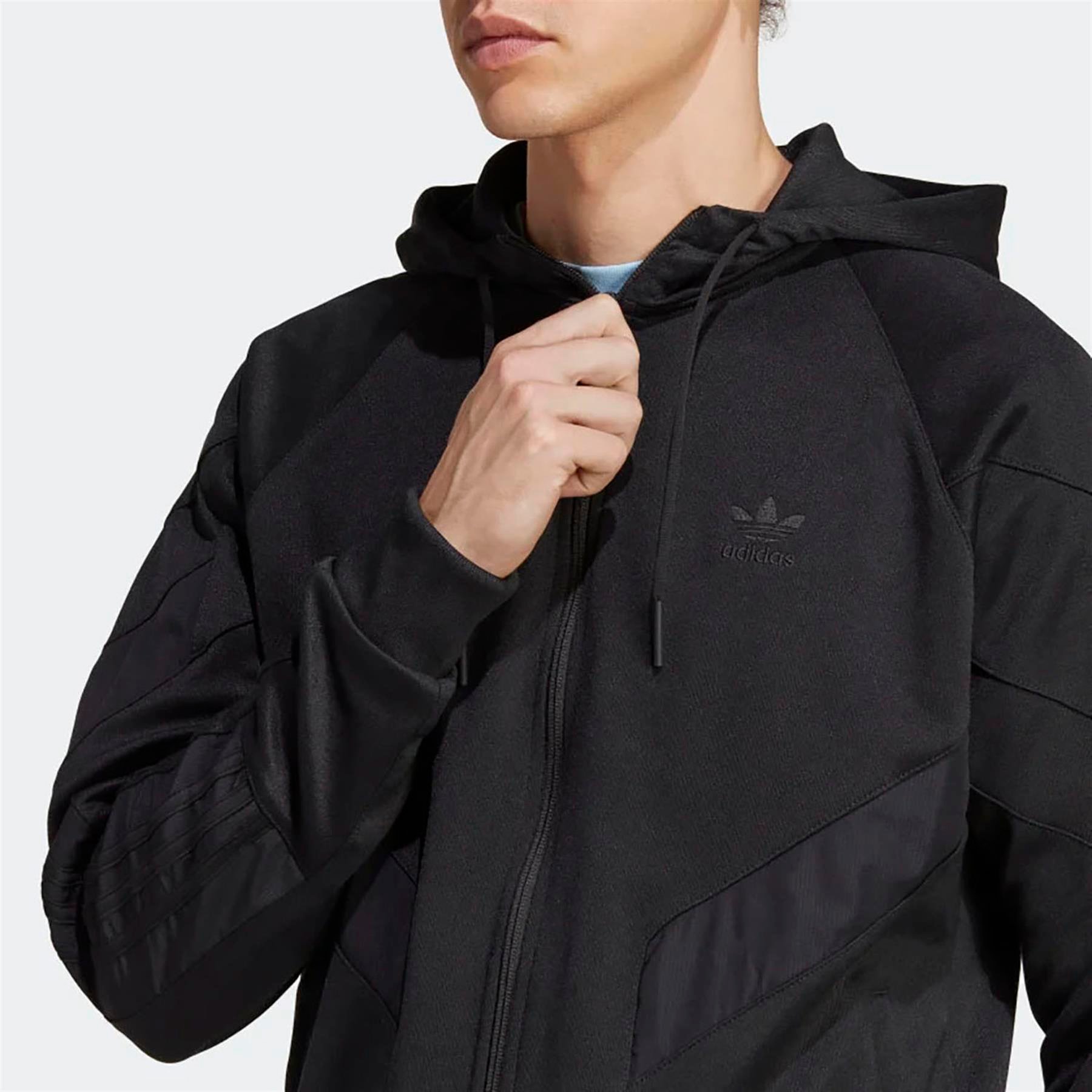 Adidas Erkek Günlük Kapşonlu Eşofman Üstü Poly Hooded Tt Ic5976