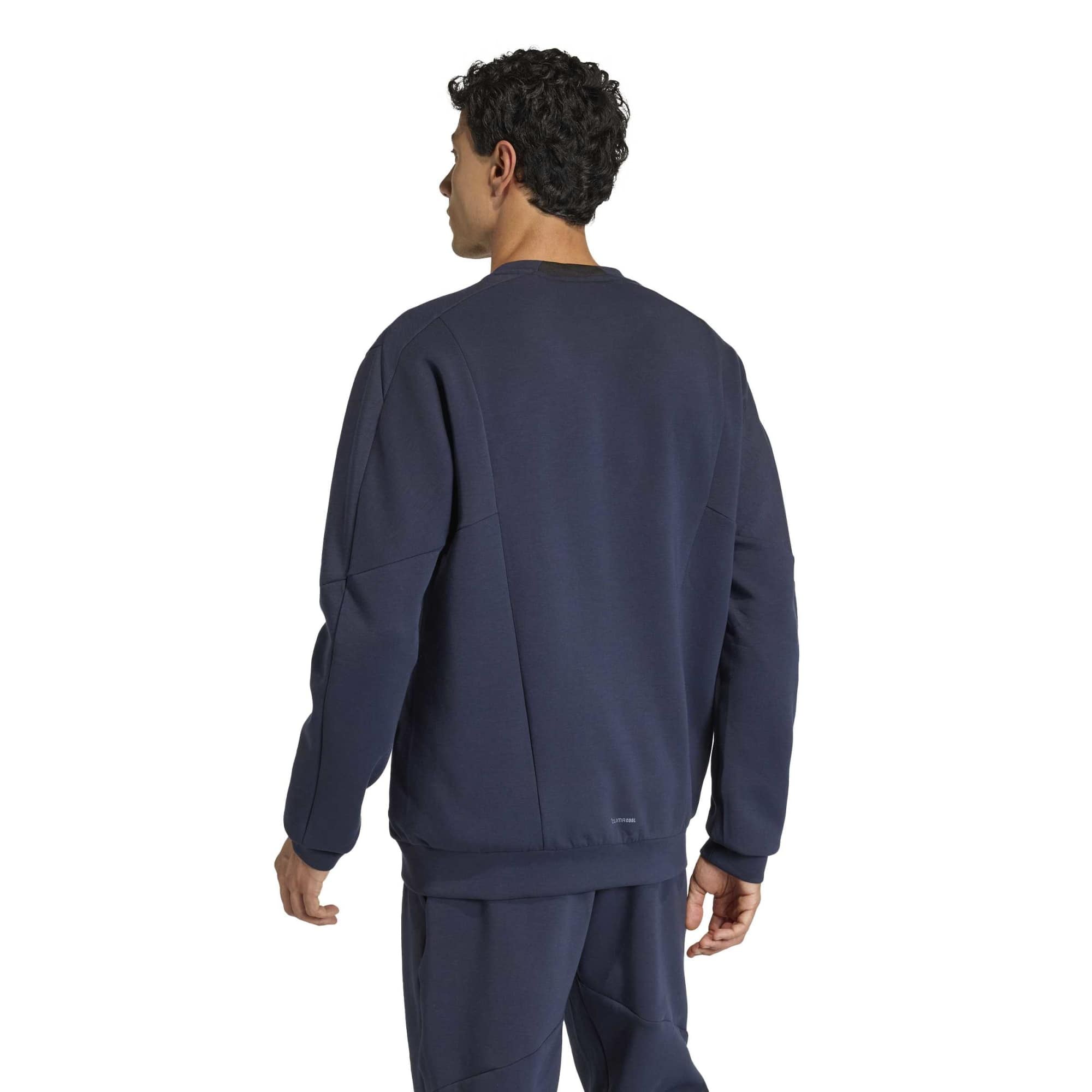 Adidas Erkek Günlük Kapşonlu Eşofman Üstü D4T Crew Sweats KA4811