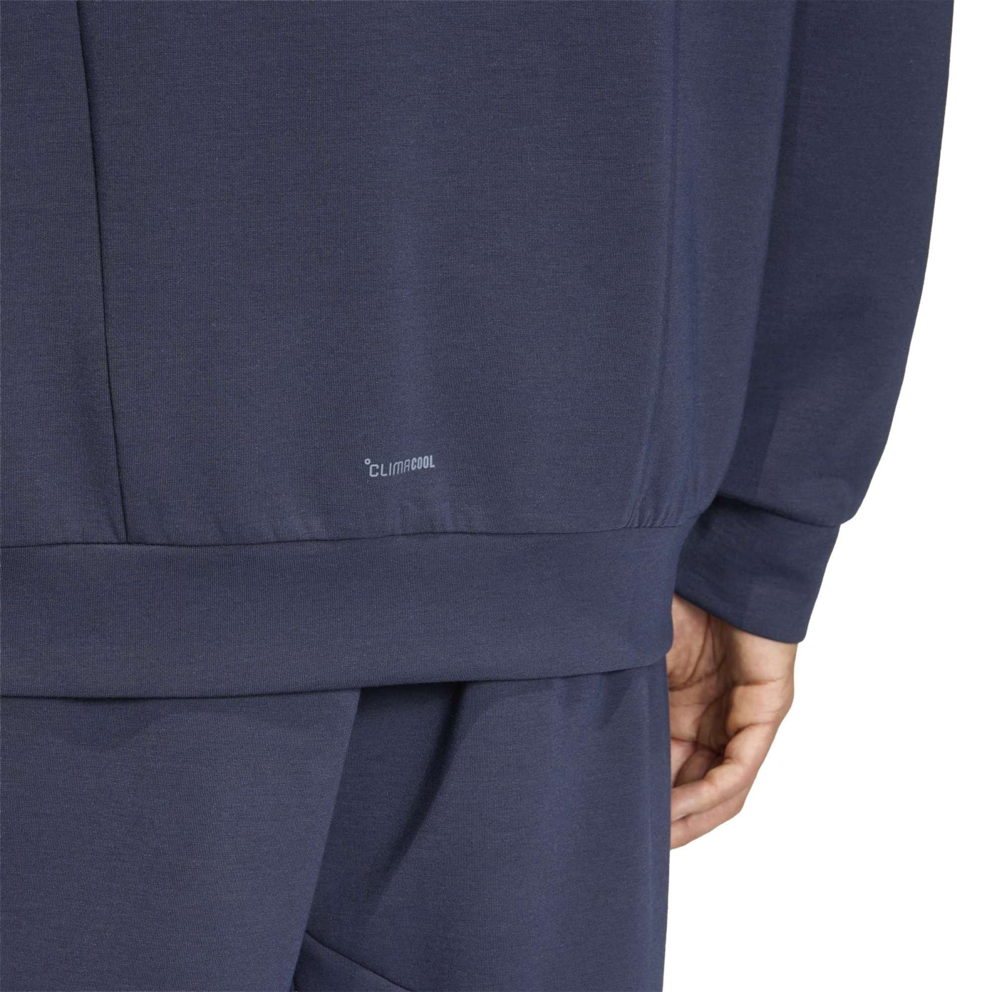 Adidas Erkek Günlük Kapşonlu Eşofman Üstü D4T Crew Sweats KA4811