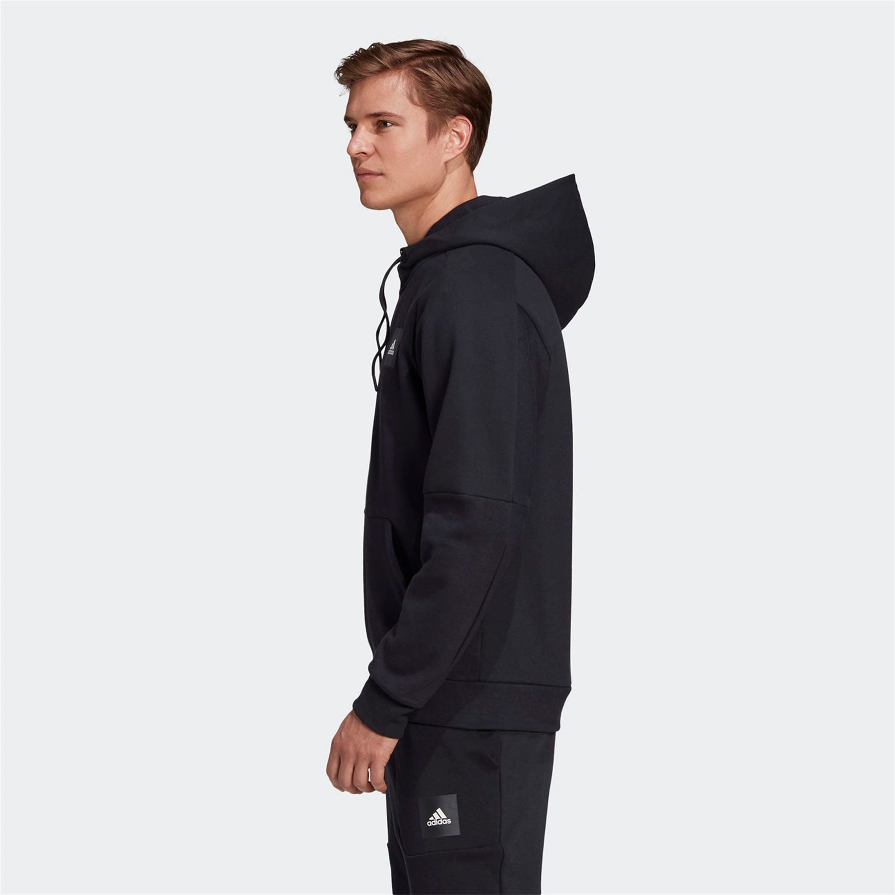 Adidas Erkek Günlük Kapşonlu Eşofman Üstü Mhs Fz Sta Fr7158