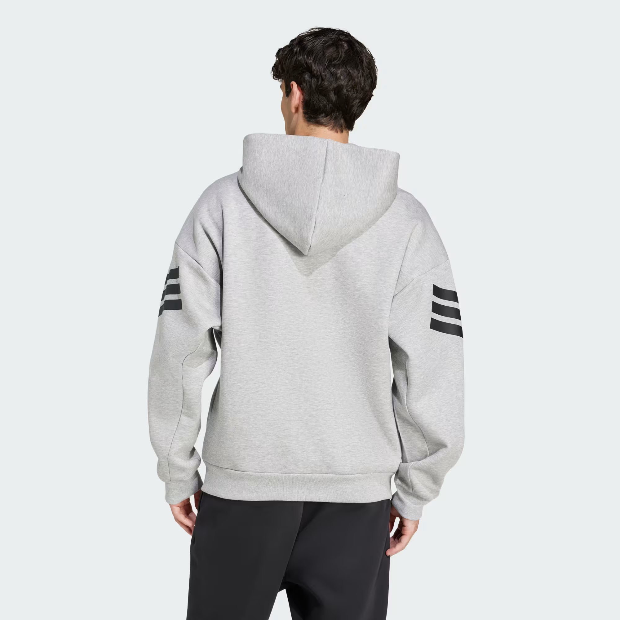 Adidas Erkek Günlük Kapşonlu Eşofman Üstü M Fı 3S Fz Jd4828