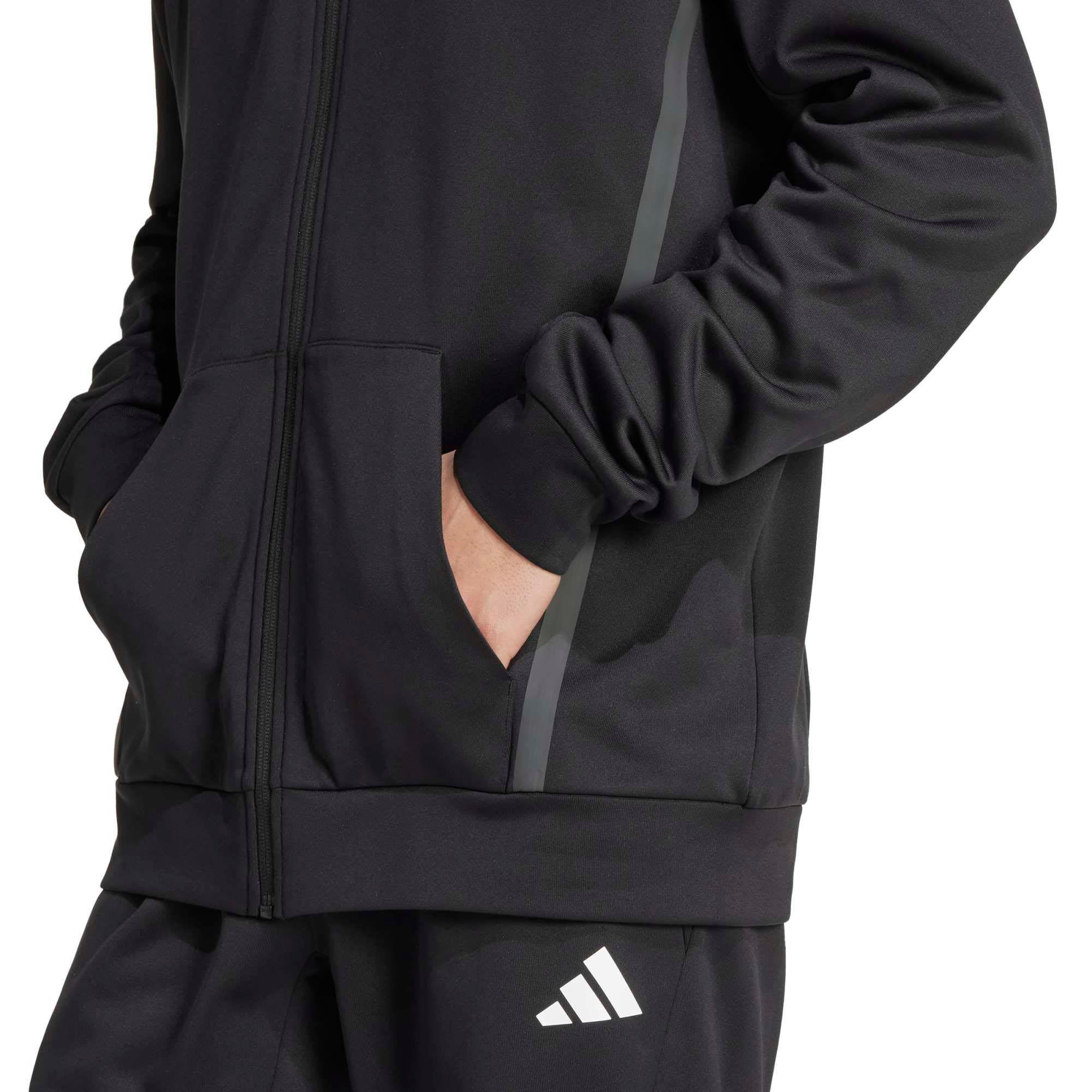 Adidas Erkek Günlük Kapşonlu Eşofman Üstü Gg Fz Hd Jm1033